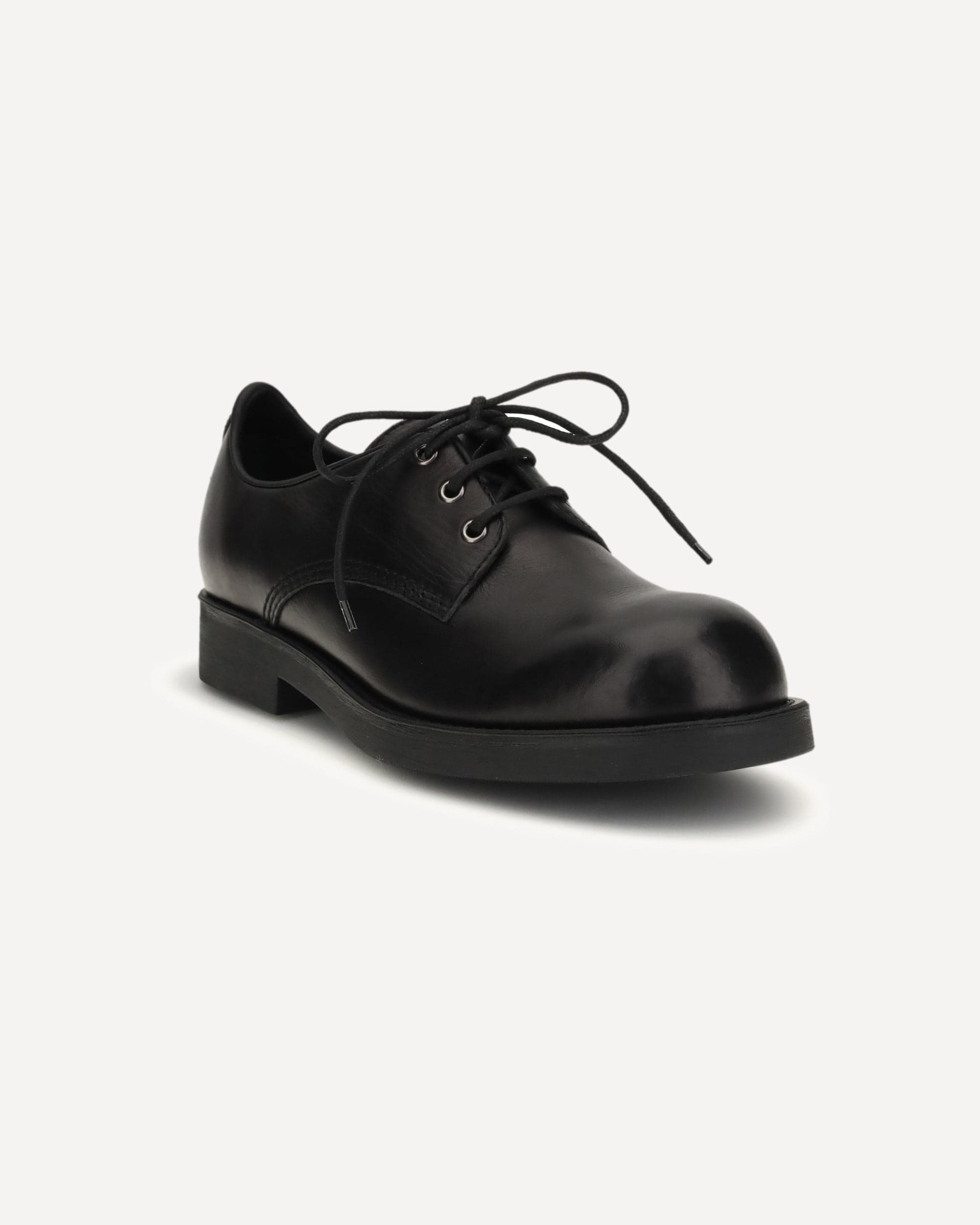 MM6 Biker Lace-Up Derby Shoes