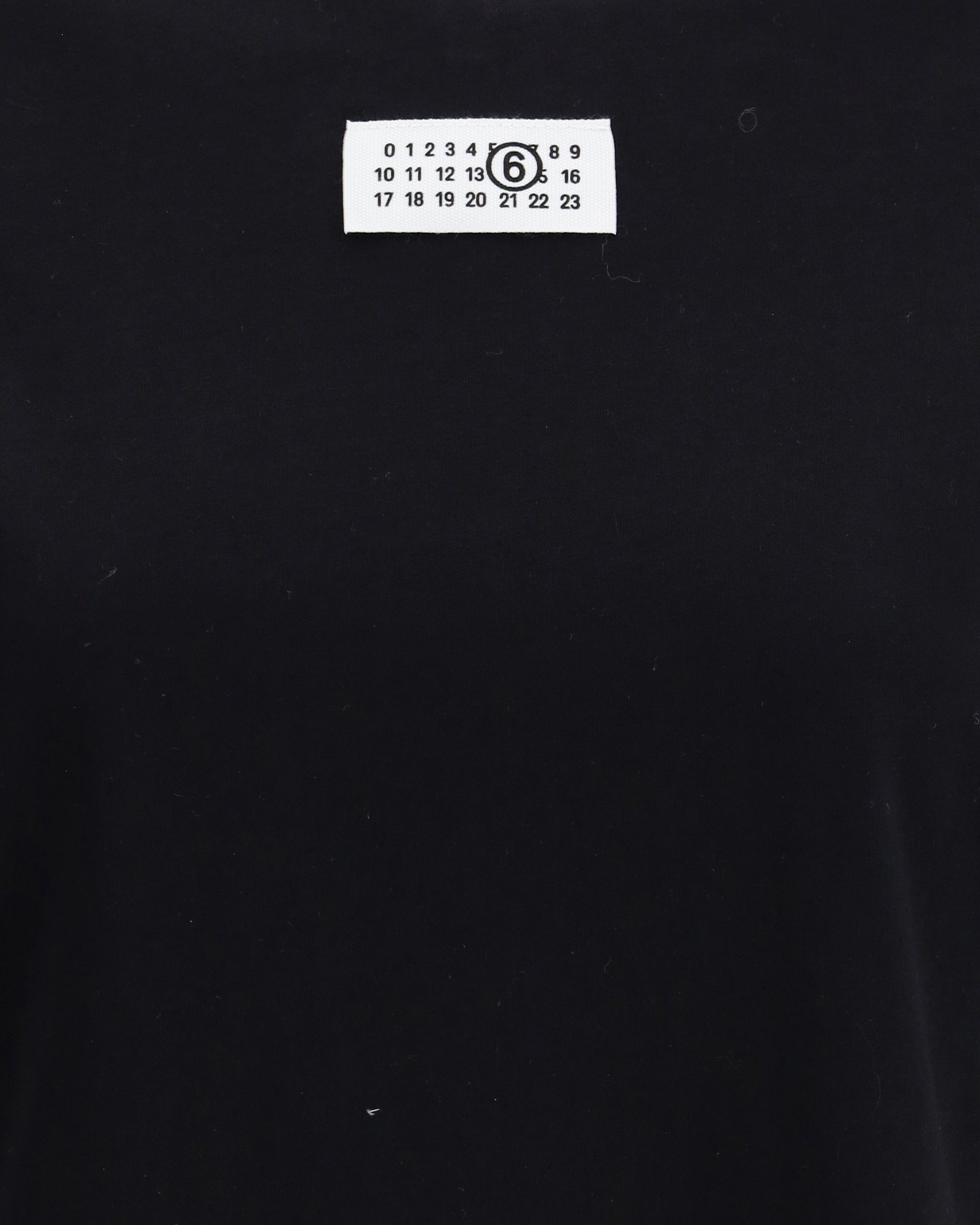 MM6 Cotton T-Shirt With Logo Patch