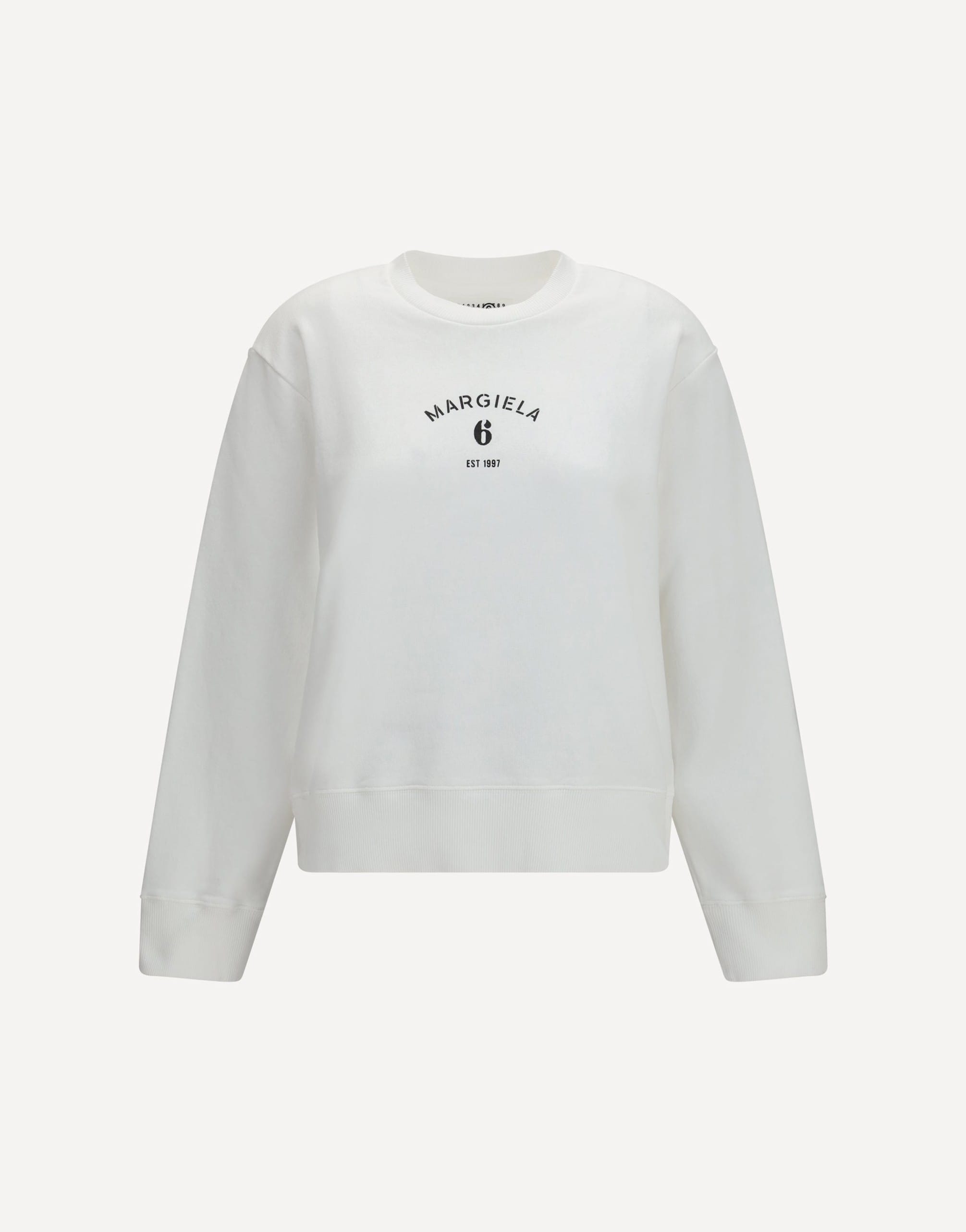 MM6 Crewneck Sweatshirt With Logo