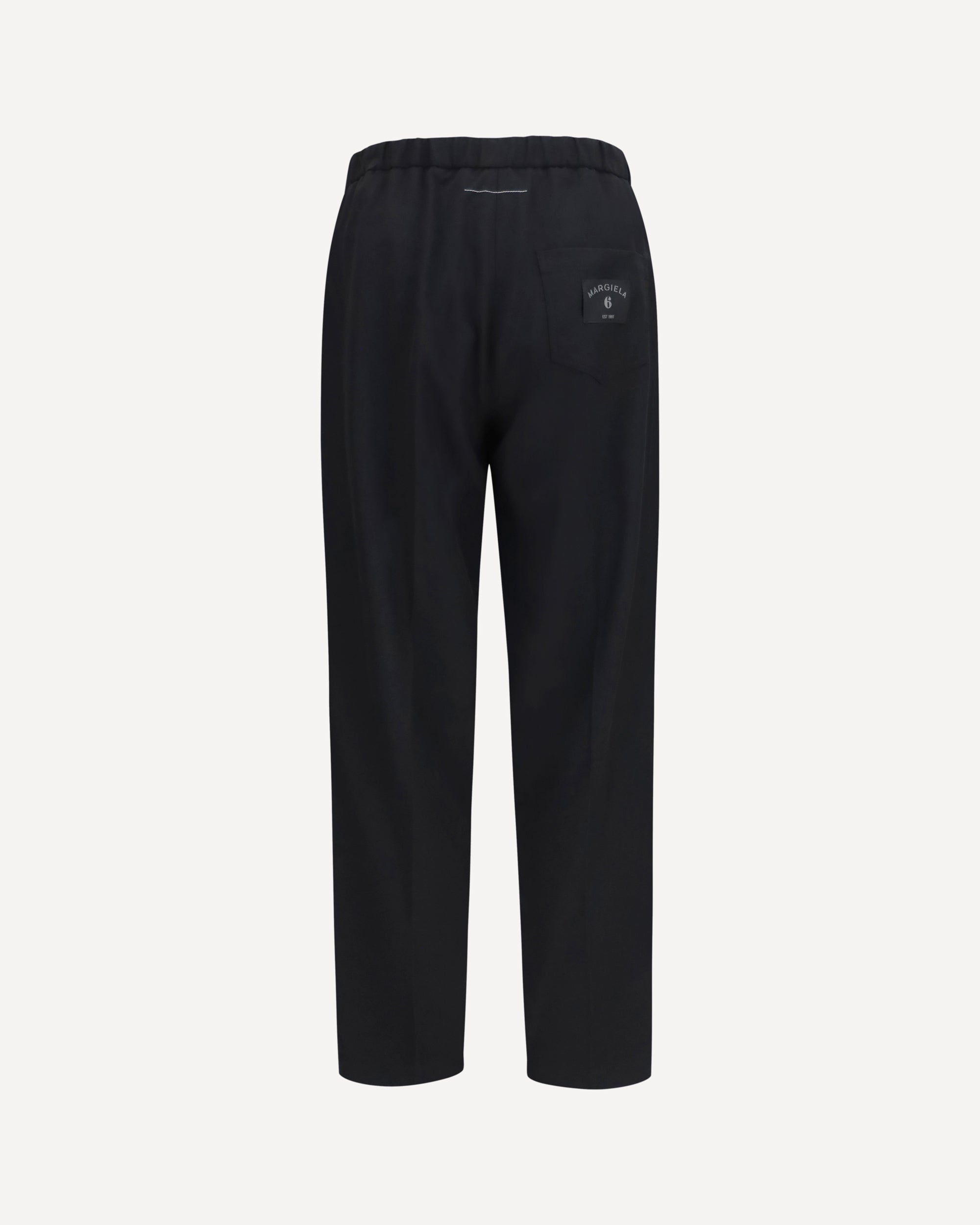 MM6 Drawstring Straight-Leg Pants