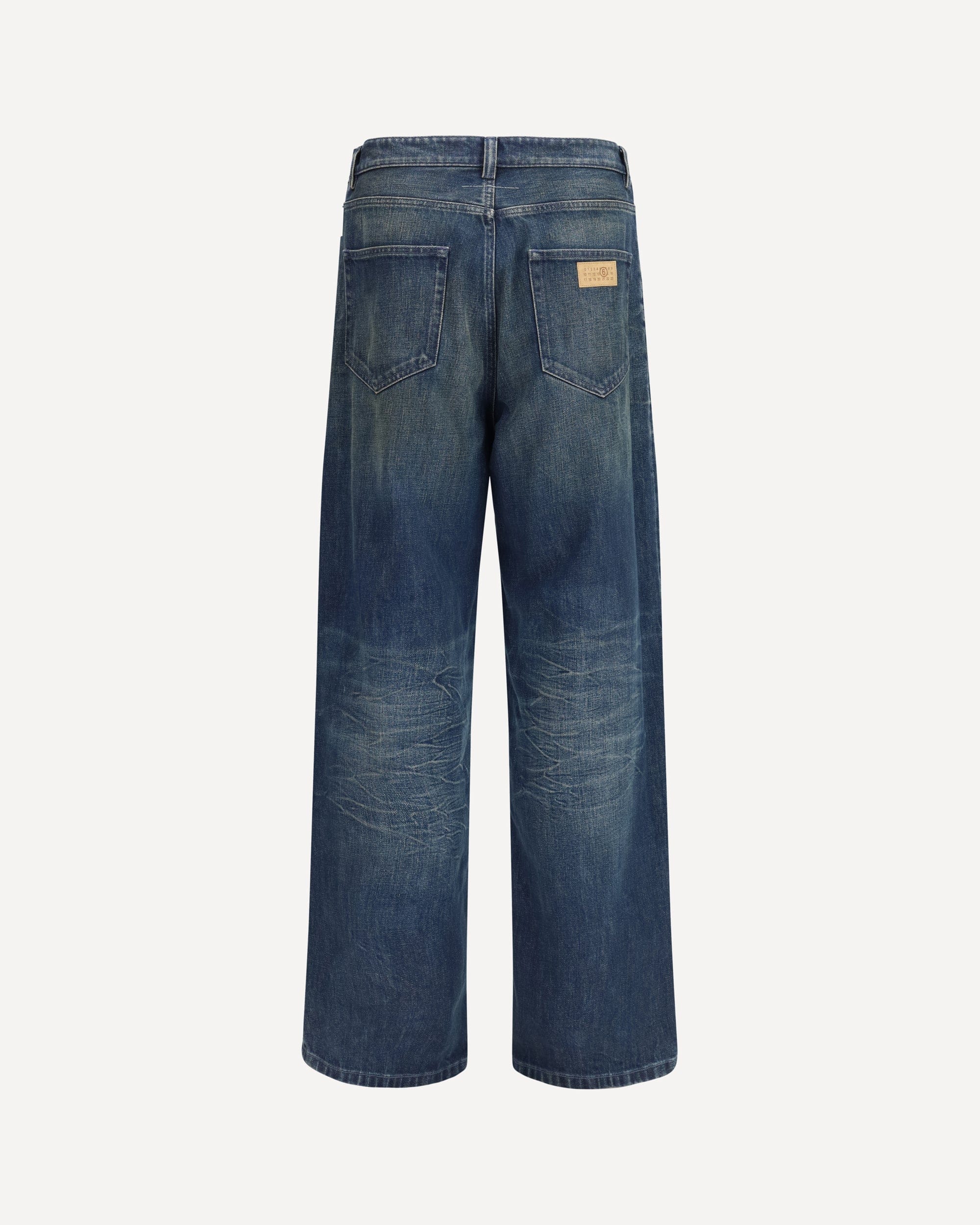 MM6 Five-Pocket Pants With Panel Design - alternate view