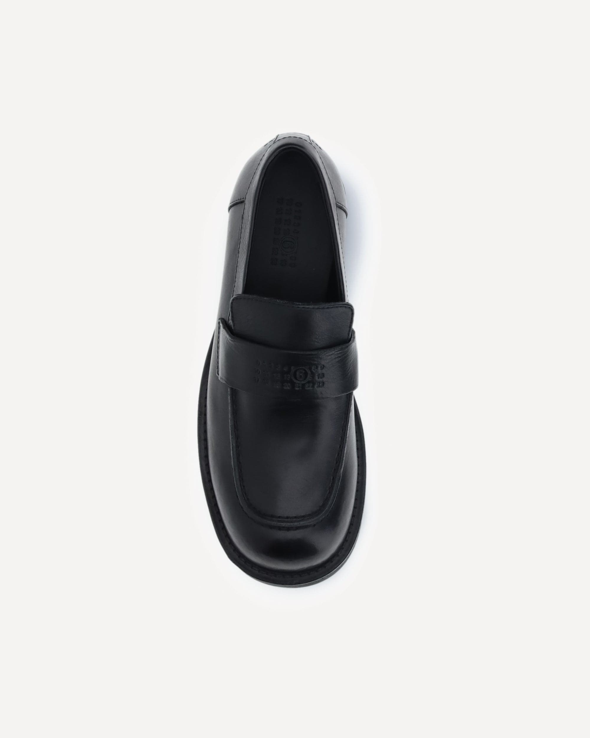 MM6 Loafers With Visible Topstitching