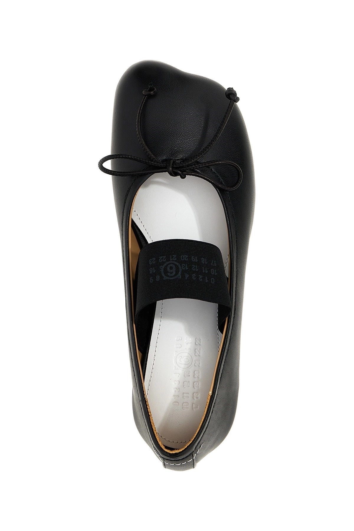 MM6 Maison Margiela Anatomic Leather Ballet Flats