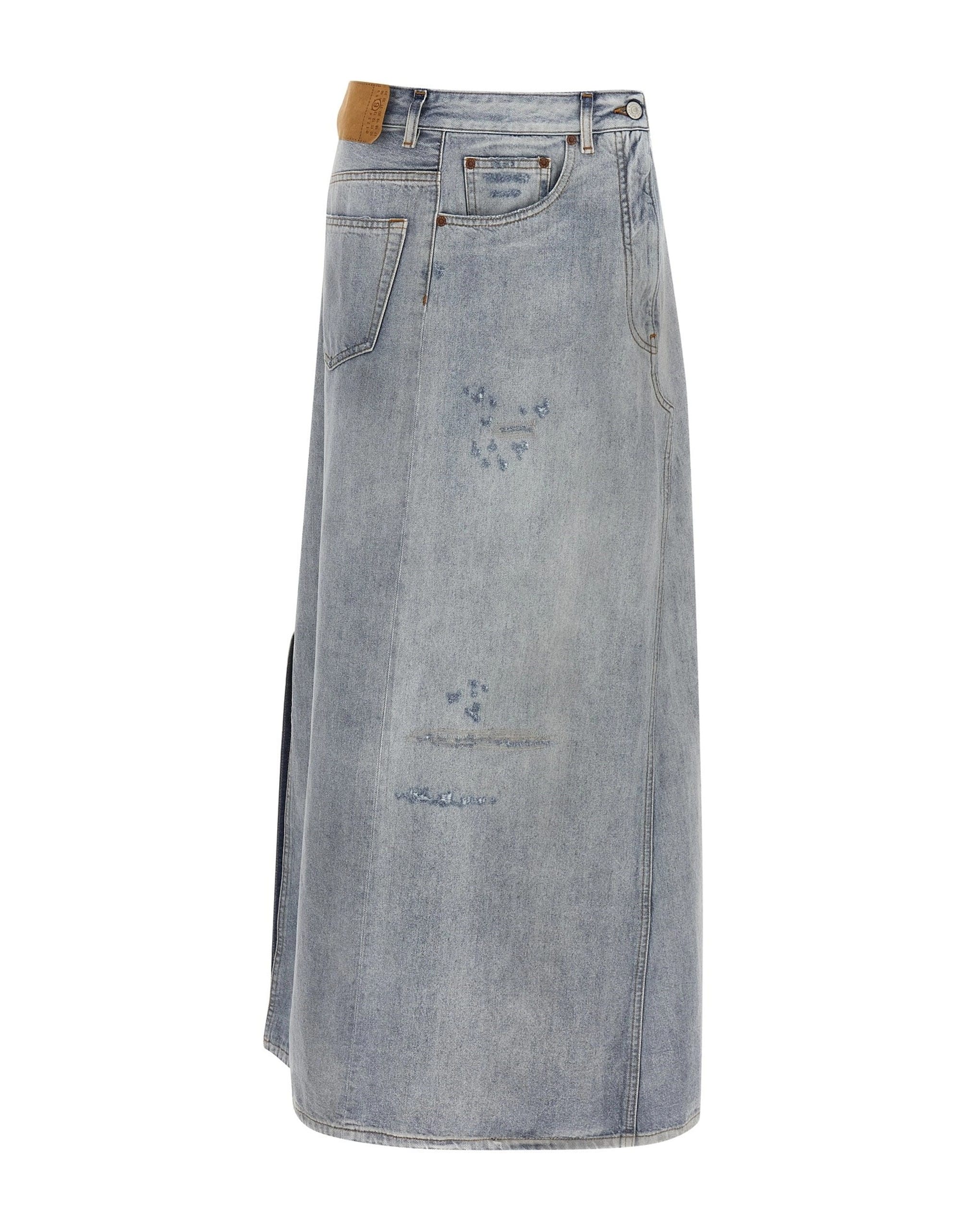 MM6 Maison Margiela MM6 Maison Margiela Asymmetrical Construction Skirt