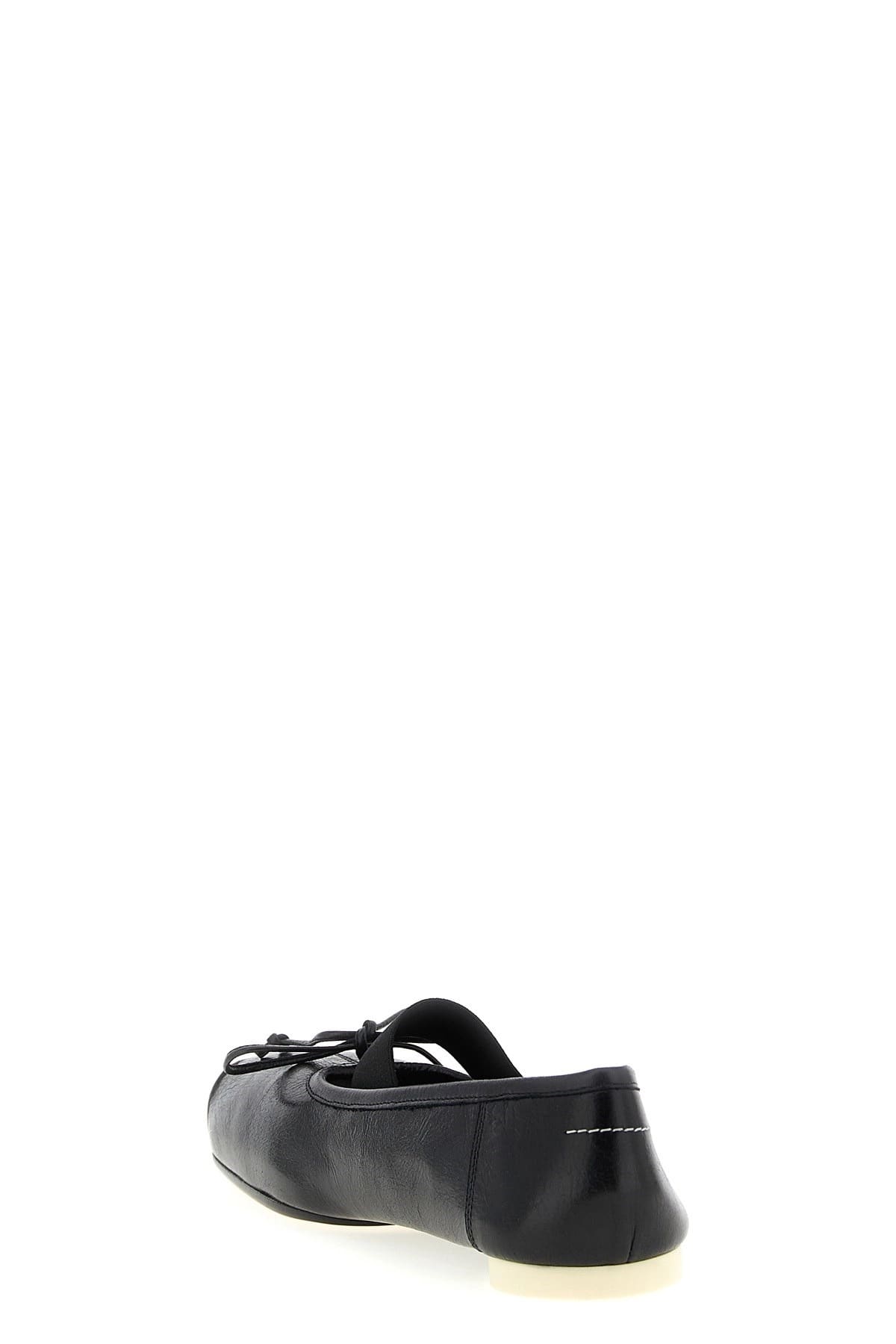 MM6 Maison Margiela MM6 Maison Margiela Ballet Crinkle Leather Flats