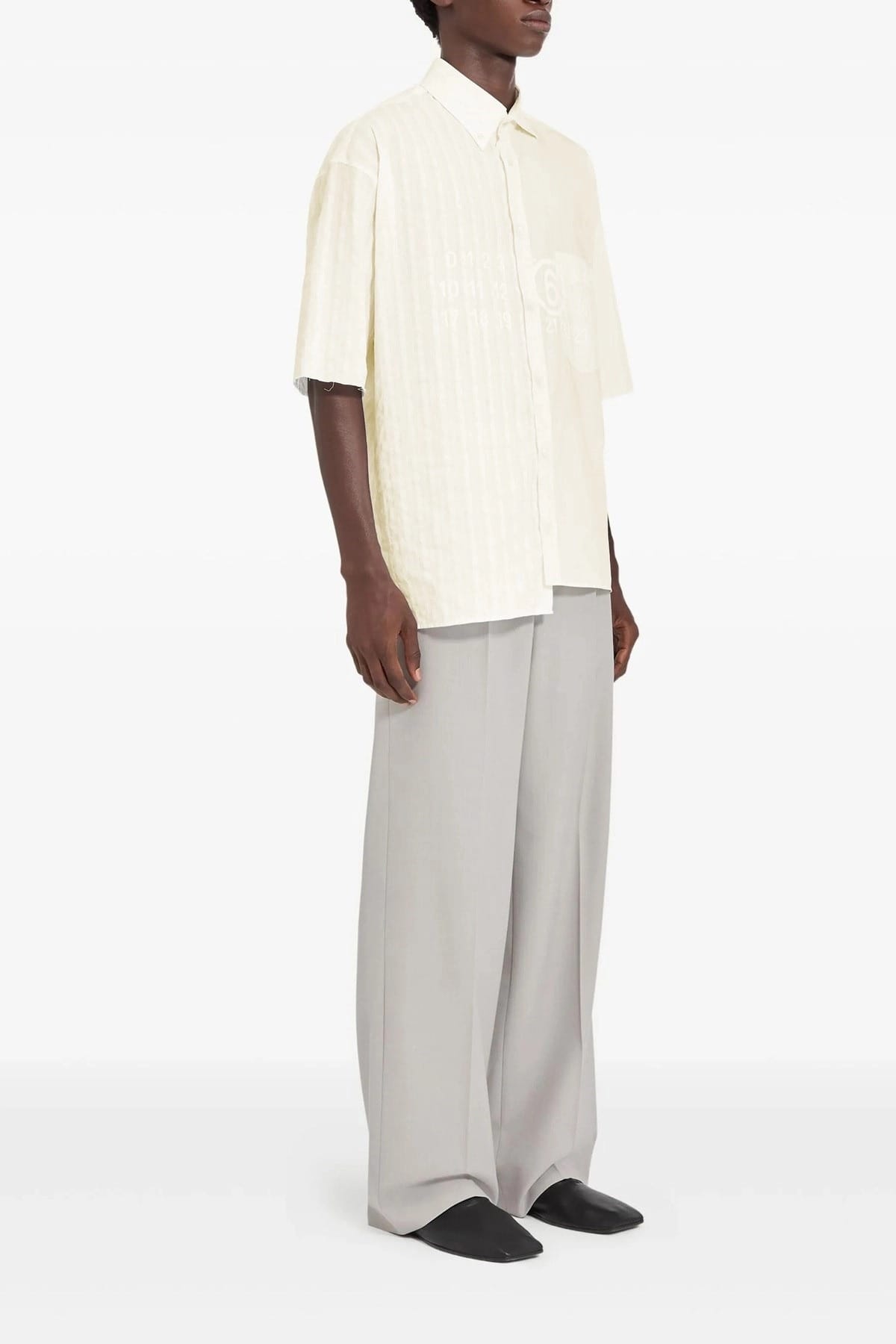 MM6 Maison Margiela MM6 Maison Margiela Bi-Material Shirt