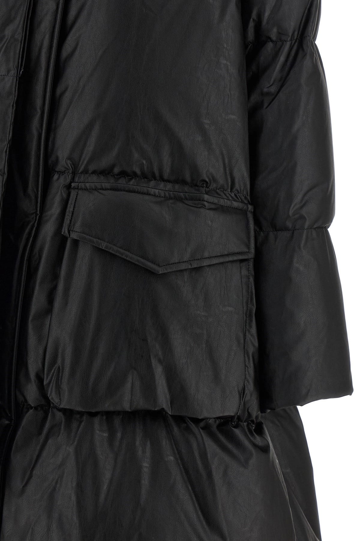 MM6 Maison Margiela MM6 Maison Margiela Black Scarf Down Jacket