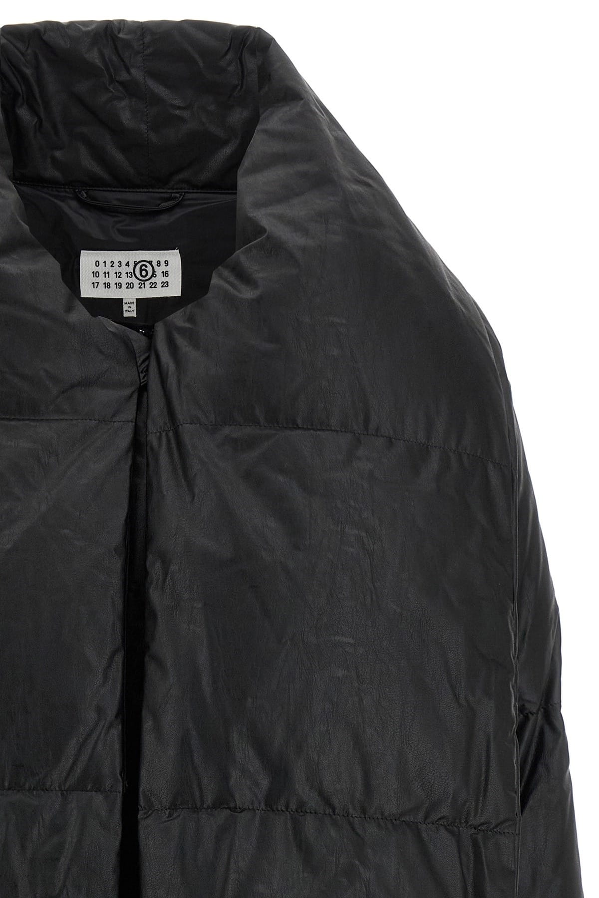 MM6 Maison Margiela MM6 Maison Margiela Black Scarf Down Jacket