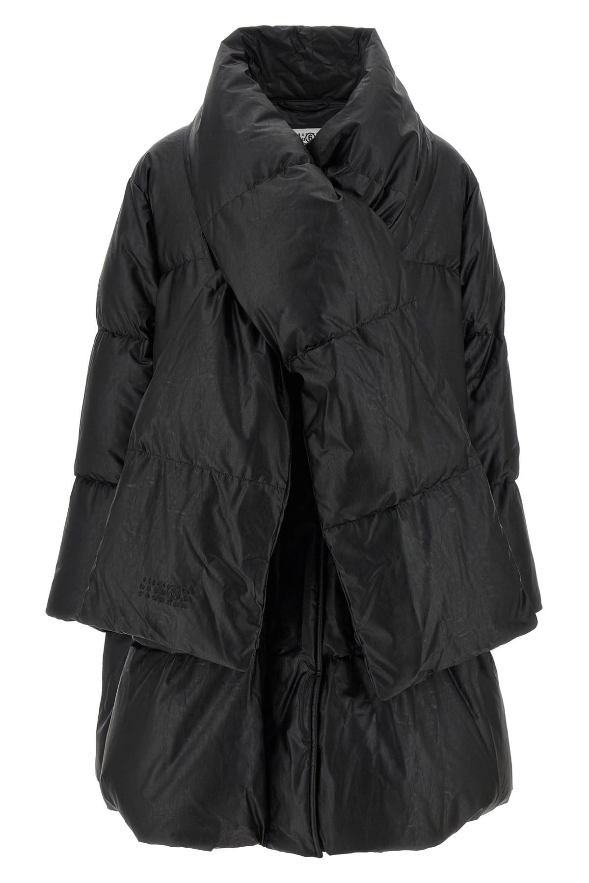 MM6 Maison Margiela MM6 Maison Margiela Black Scarf Down Jacket