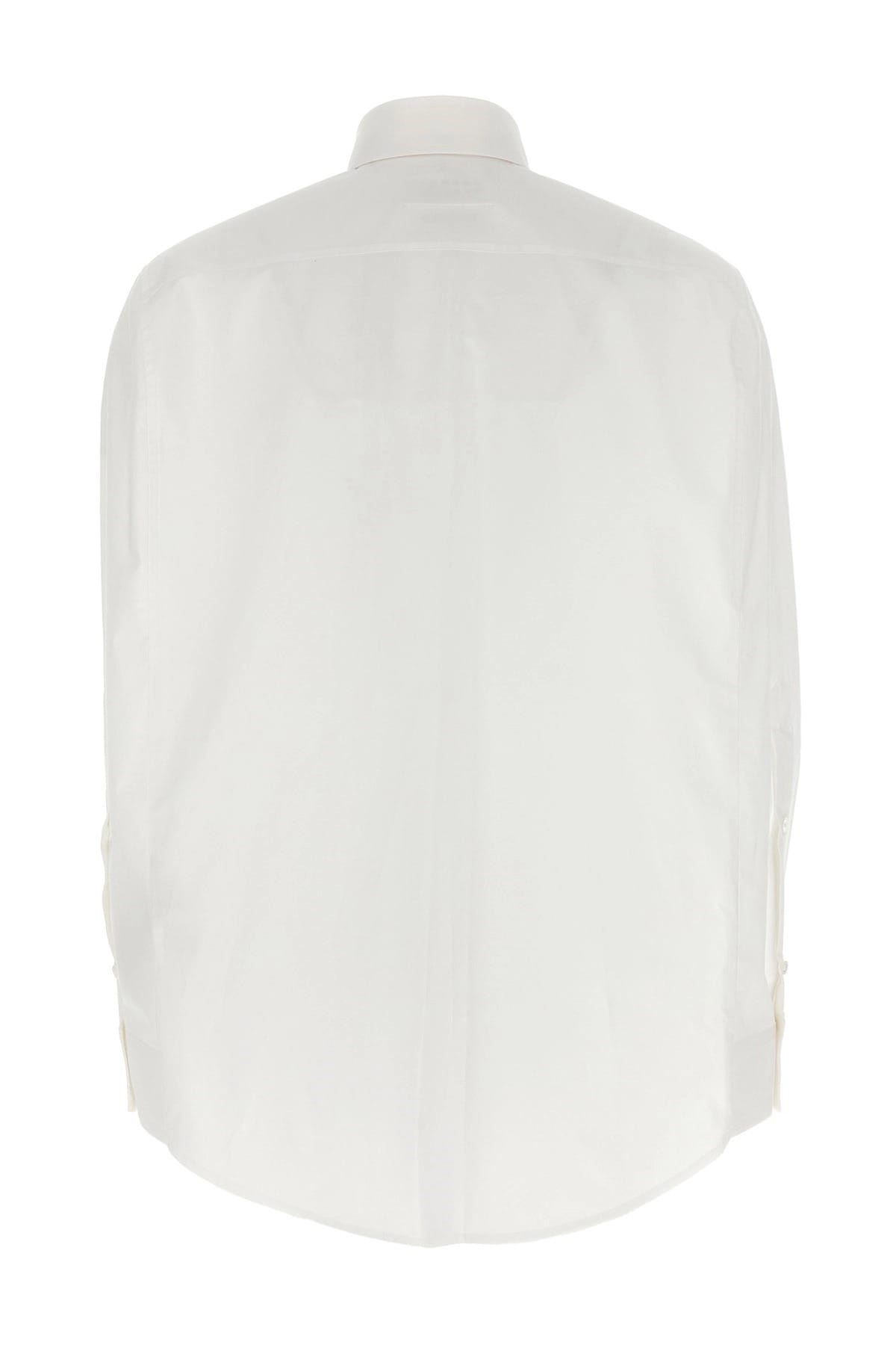 MM6 Maison Margiela Hemd aus Baumwoll-Popeline mit Stickerei - alternate view