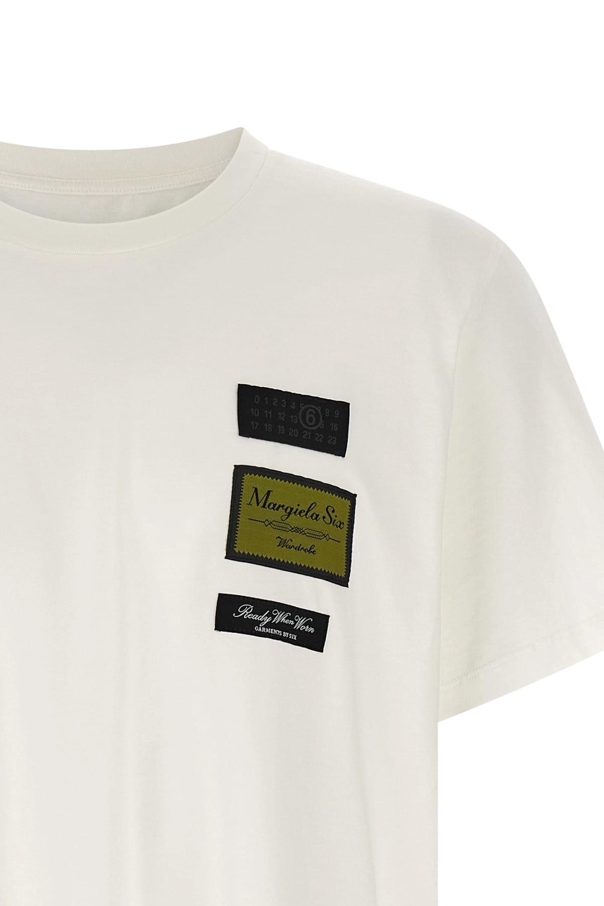 MM6 Maison Margiela MM6 Maison Margiela Etichette Patch T-Shirt