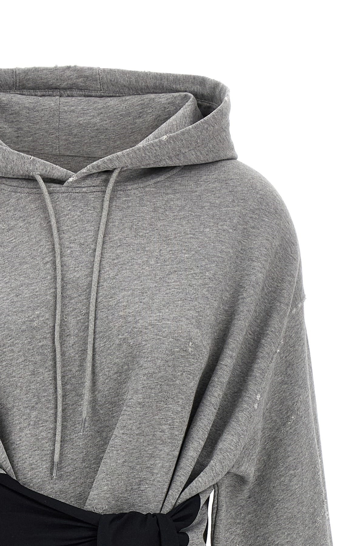MM6 Maison Margiela MM6 Maison Margiela Hoodie Dress With Gloves