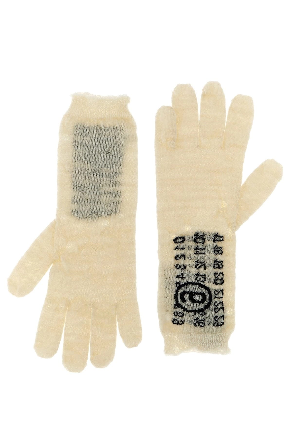 MM6 Maison Margiela Handschoenen met Numerieke Signatuur - alternate view