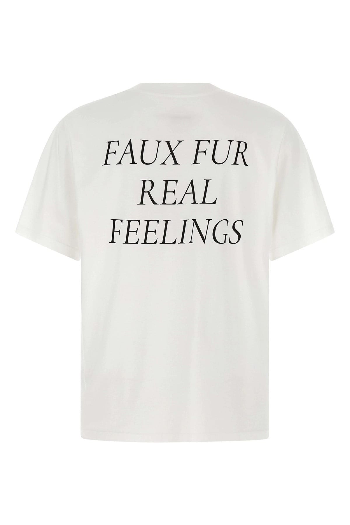 MM6 Maison Margiela MM6 Maison Margiela Printed Cotton Jersey T-Shirt