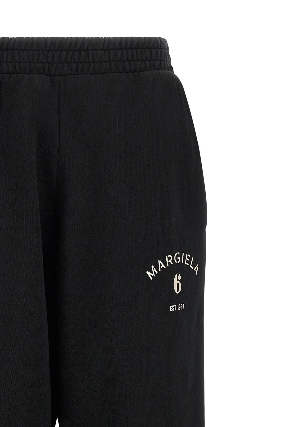 MM6 Maison Margiela بنطال رياضي بحافة مشقوقة