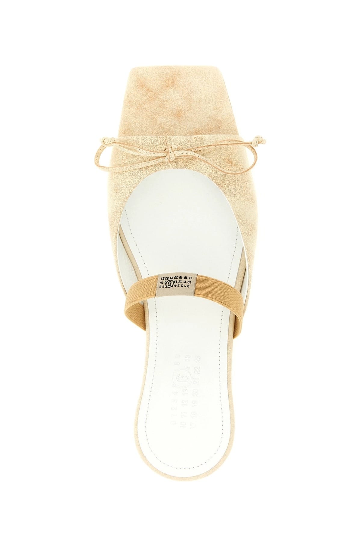 MM6 Maison Margiela MM6 Maison Margiela Square Toe Bow Sandals