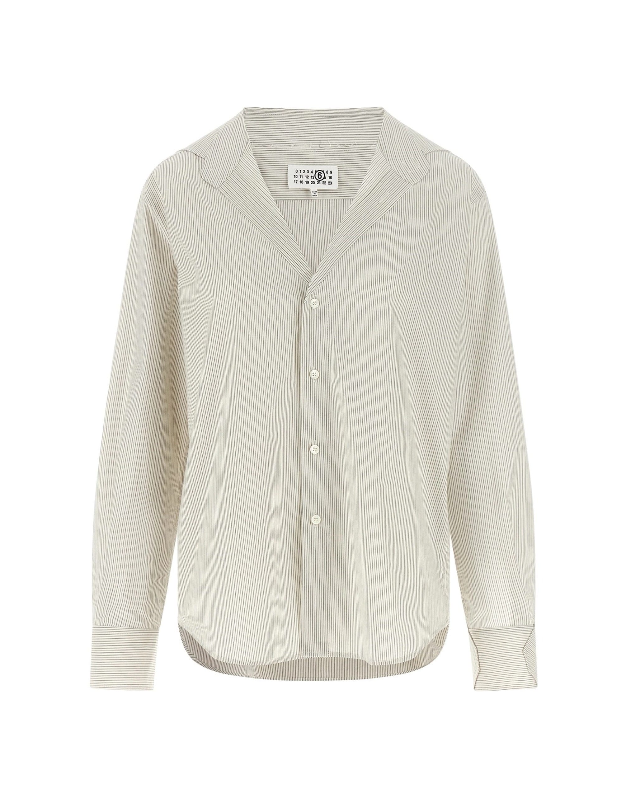 MM6 Maison Margiela MM6 Maison Margiela Trompe L'Oeil Collar Shirt