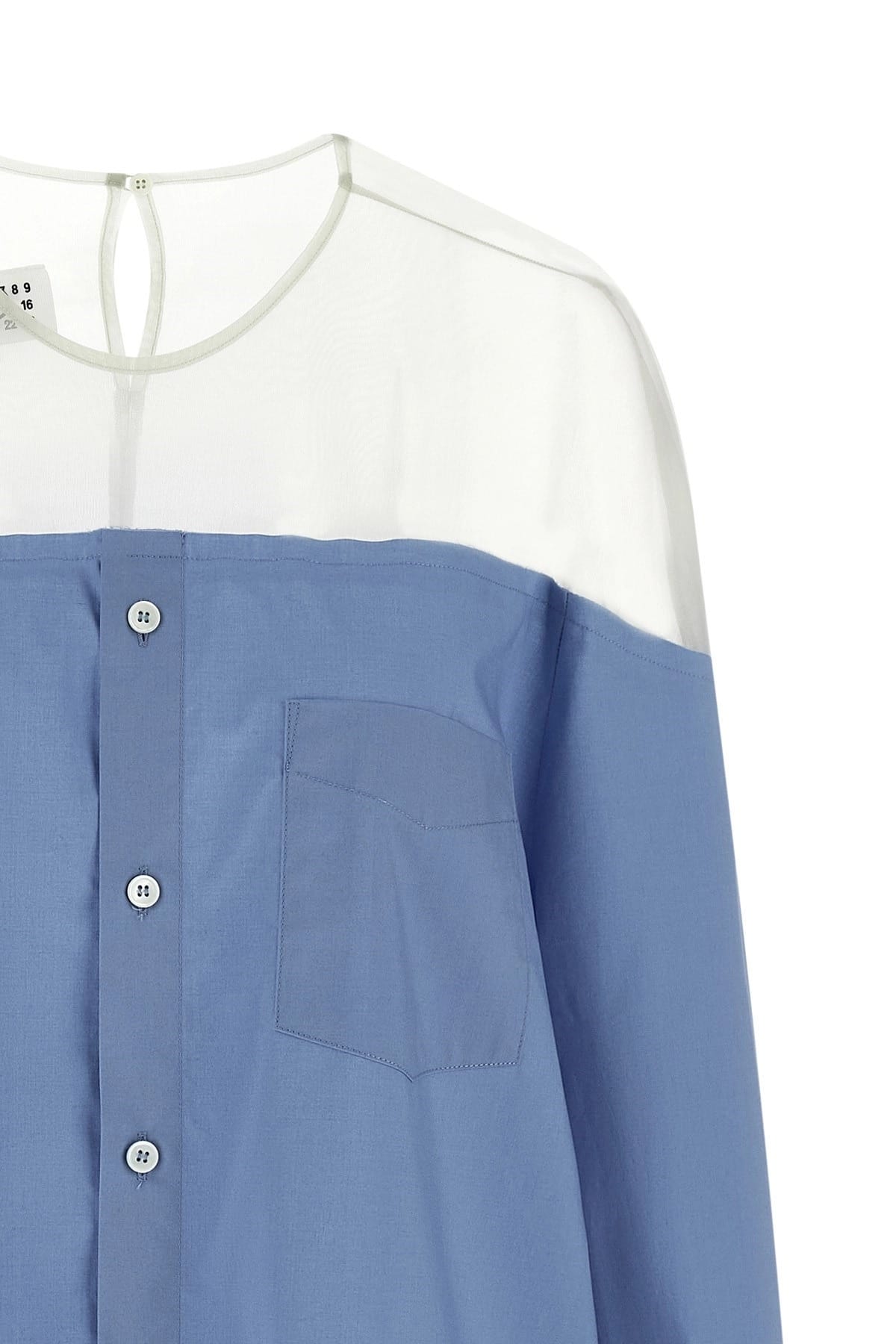 MM6 Maison Margiela MM6 Maison Margiela Tulle Insert Shirt