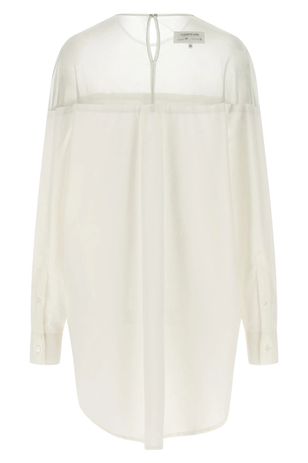 MM6 Maison Margiela MM6 Maison Margiela Tulle Insert Shirt