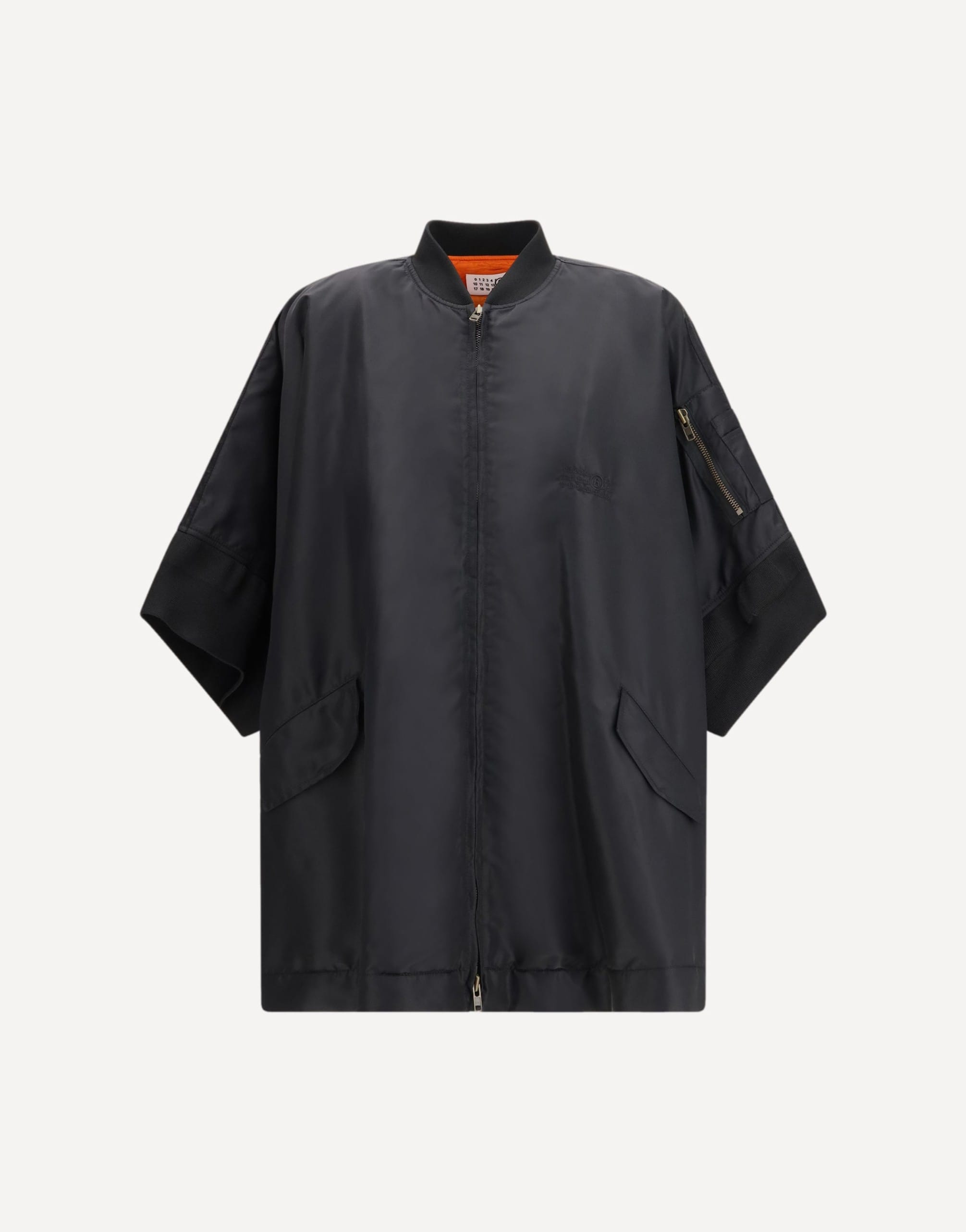 MM6 Nylon Cape With Numeric Logo