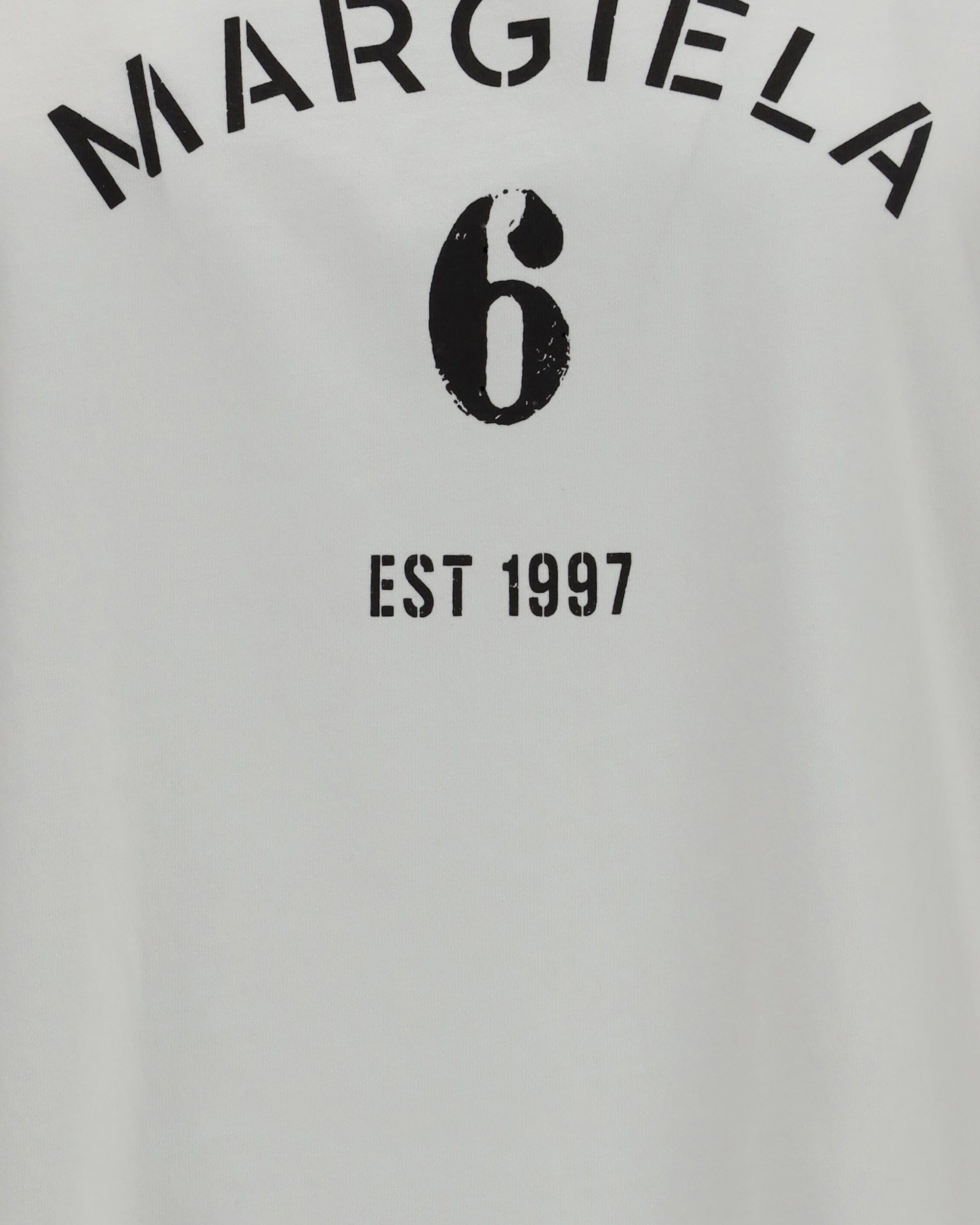MM6 MM6 Printed Sheer Long-Sleeve T-Shirt