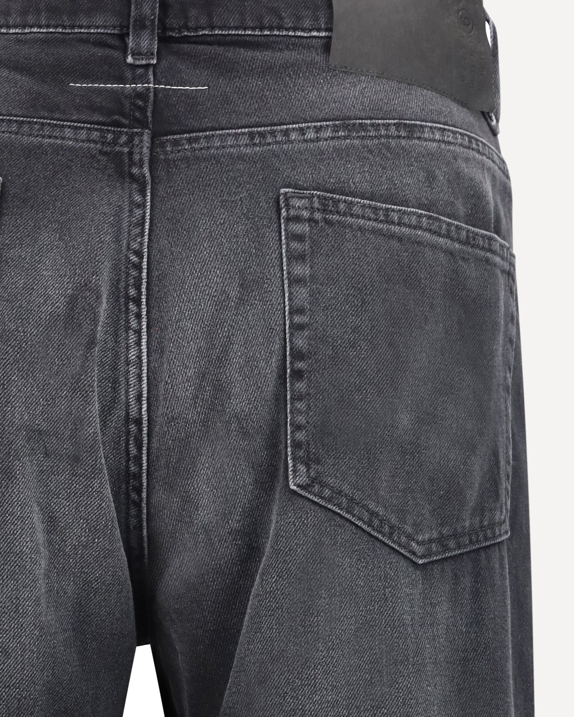 MM6 Straight-Leg Cotton Jeans