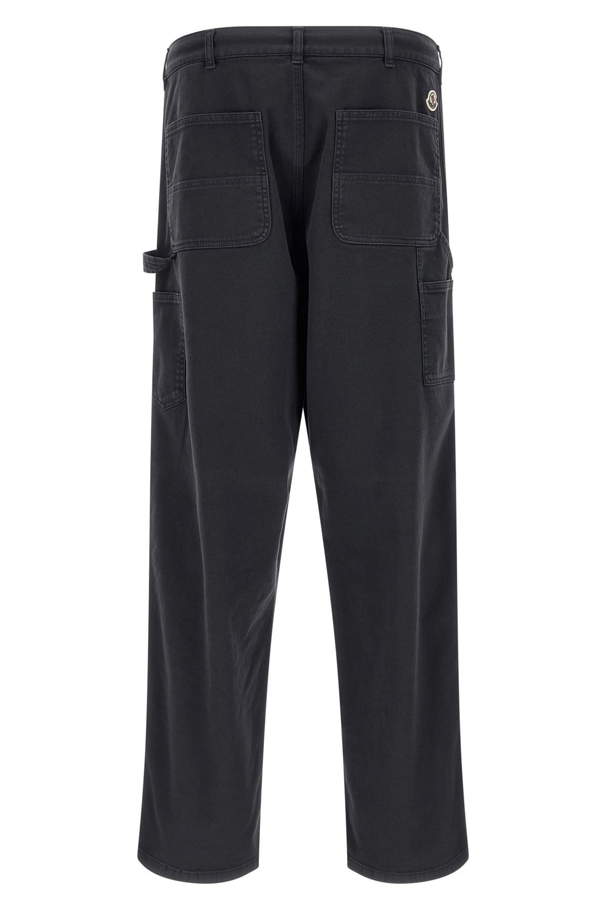 Moncler Blue Wide Leg Cargo Pants - alternate view