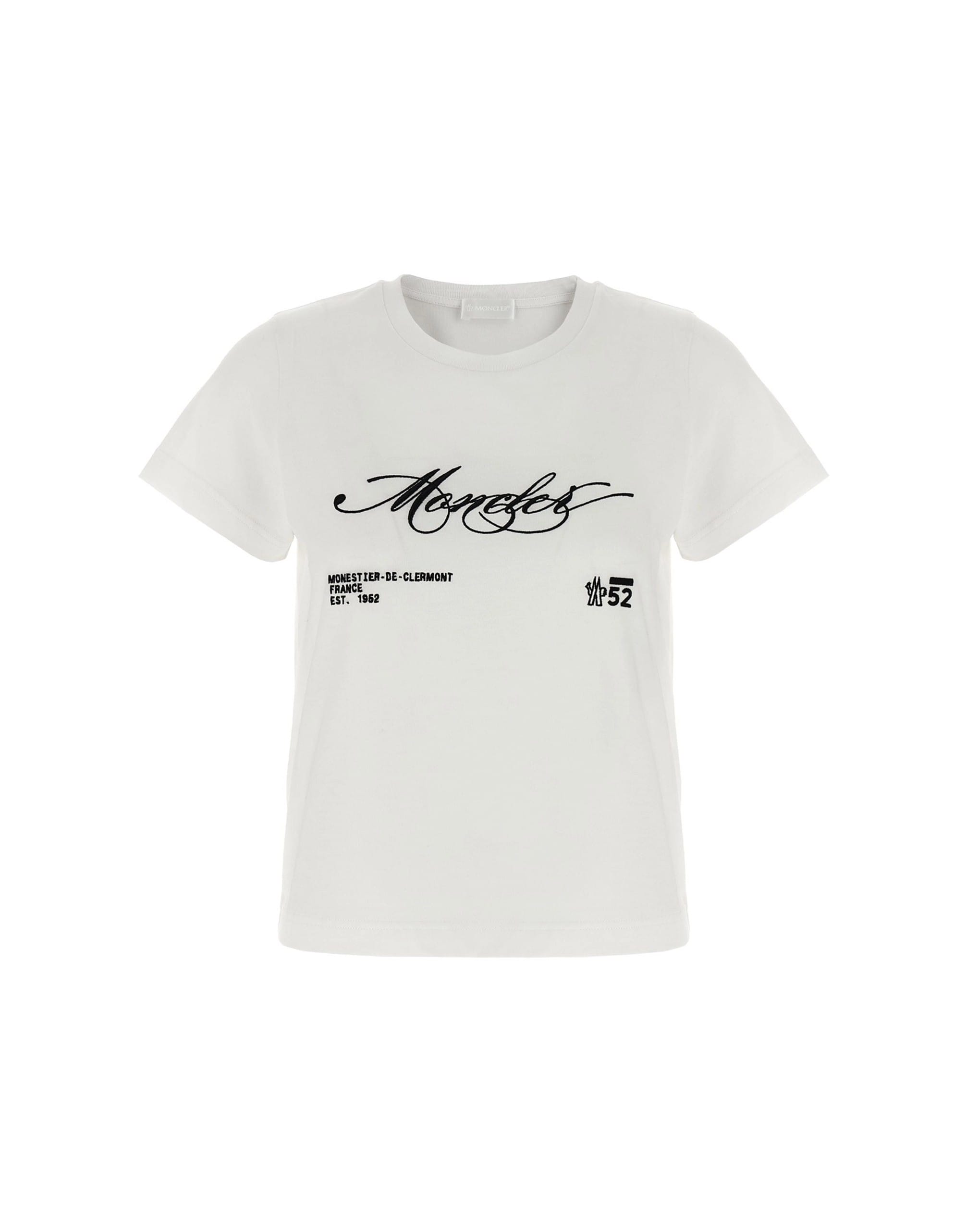 Moncler Moncler Embroidery T-Shirt