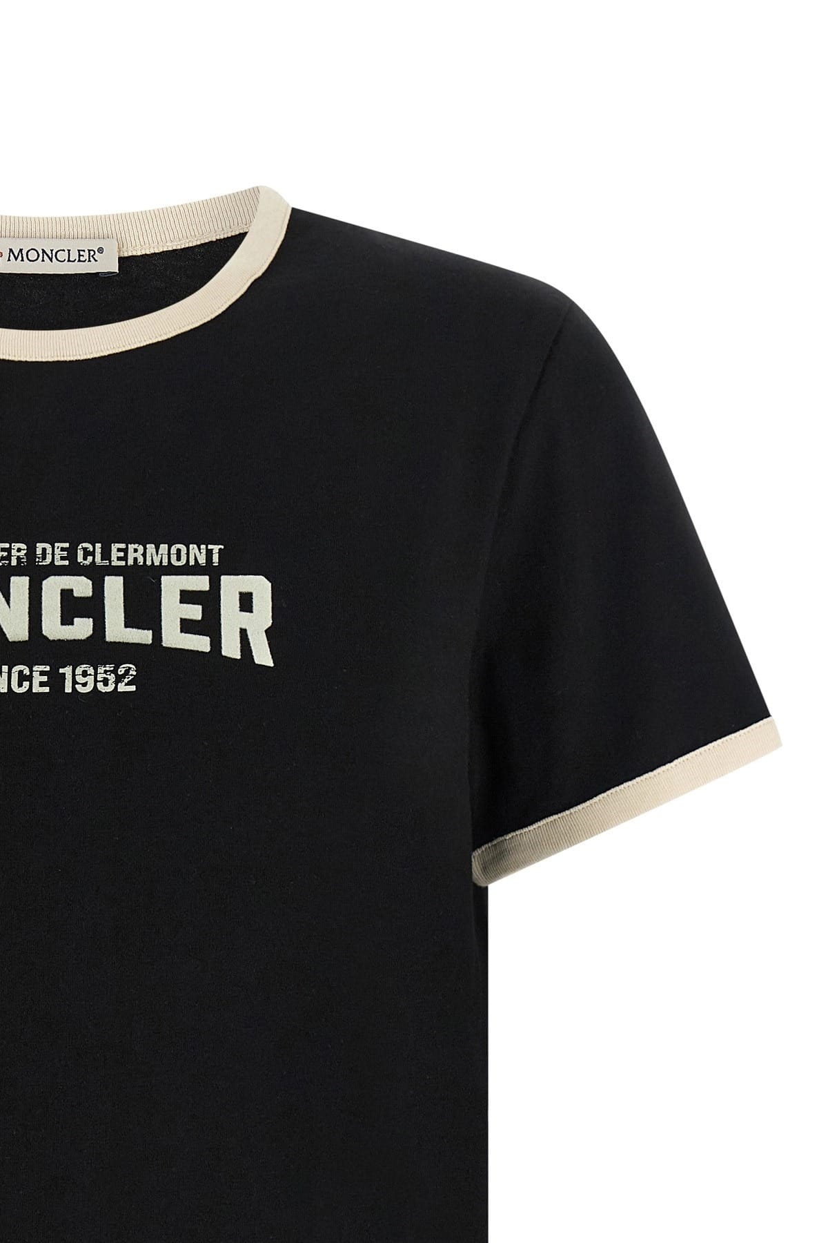 Moncler Moncler Flocked Logo T-Shirt