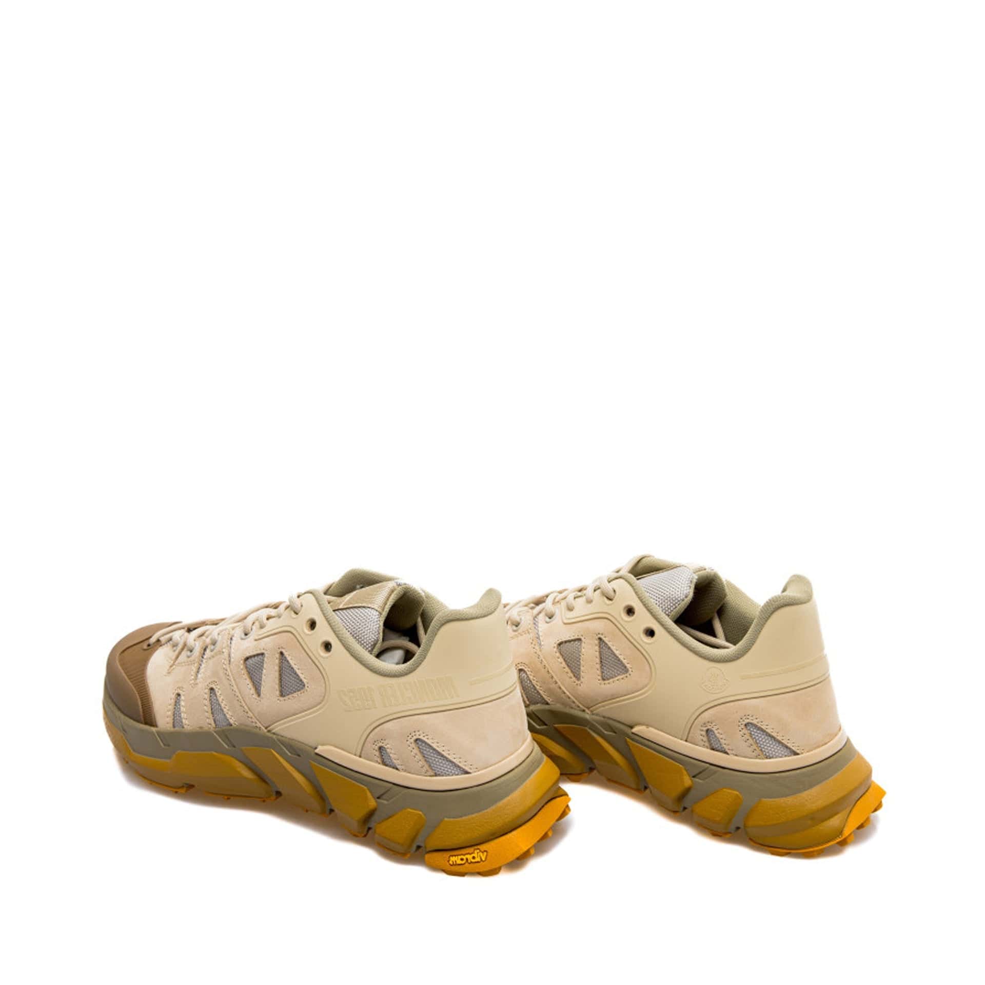 MONCLER GENIUS Polyamide Round Toe Lace-Up Sneakers