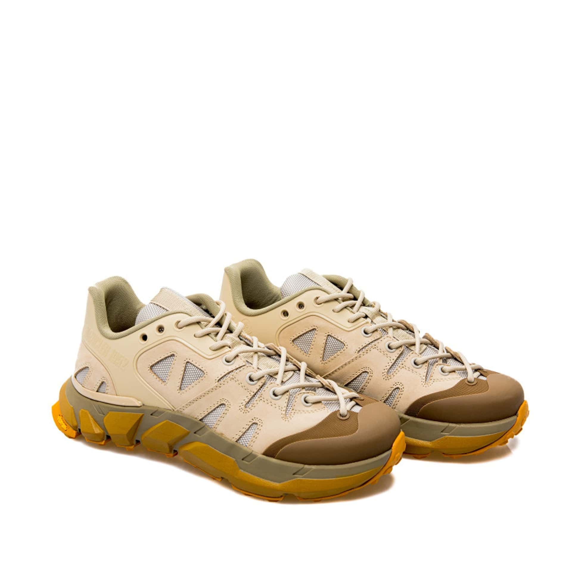 MONCLER GENIUS Polyamide Round Toe Lace-Up Sneakers - alternate view