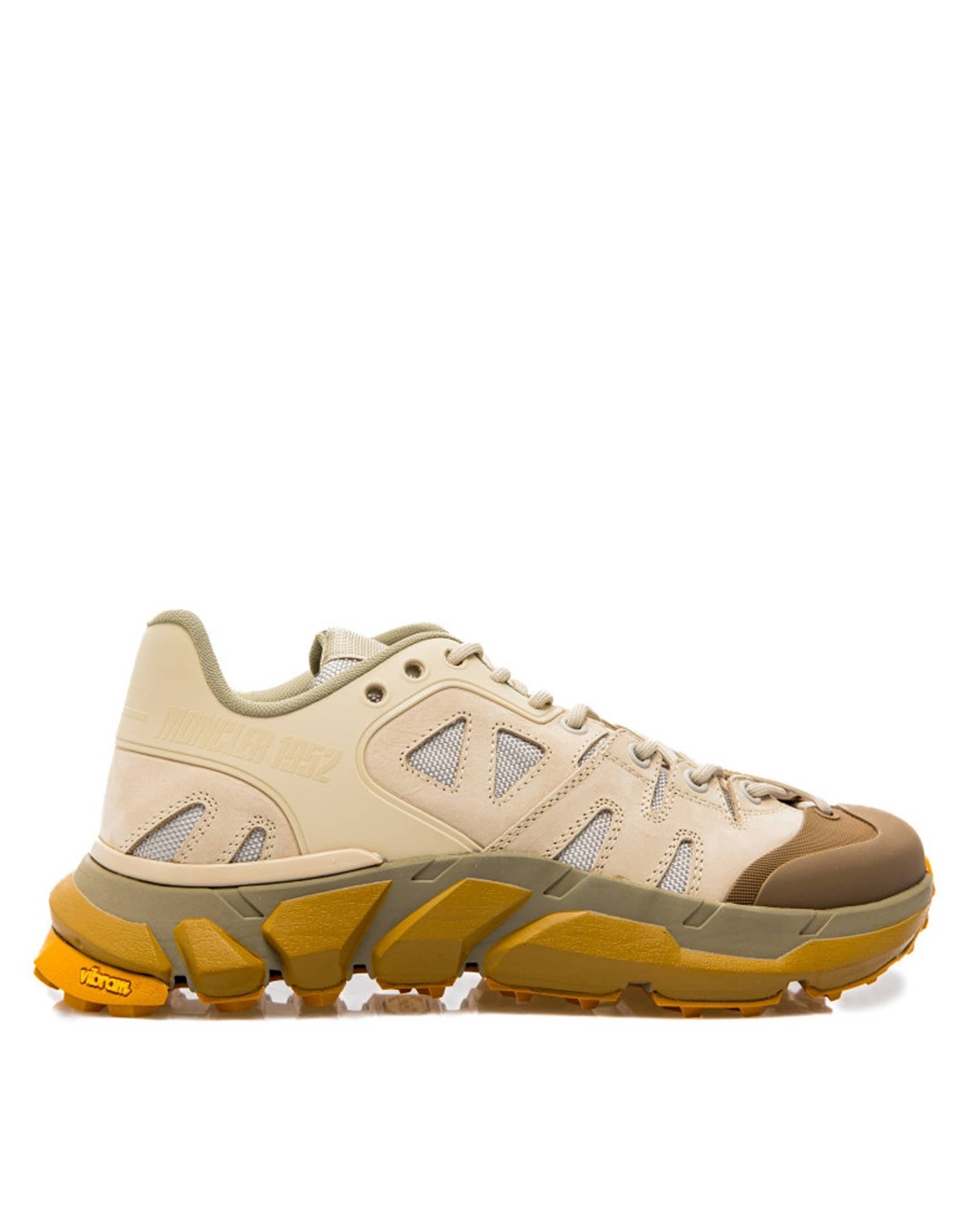MONCLER GENIUS Polyamide Round Toe Lace-Up Sneakers