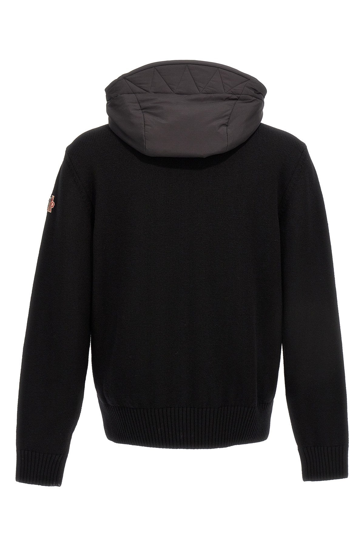 Moncler Grenoble Bimaterial Hooded Cardigan - alternate view