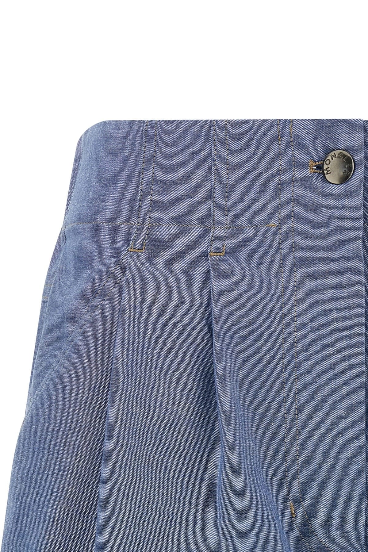 Moncler Grenoble Moncler Grenoble Chambray Cotton Shorts