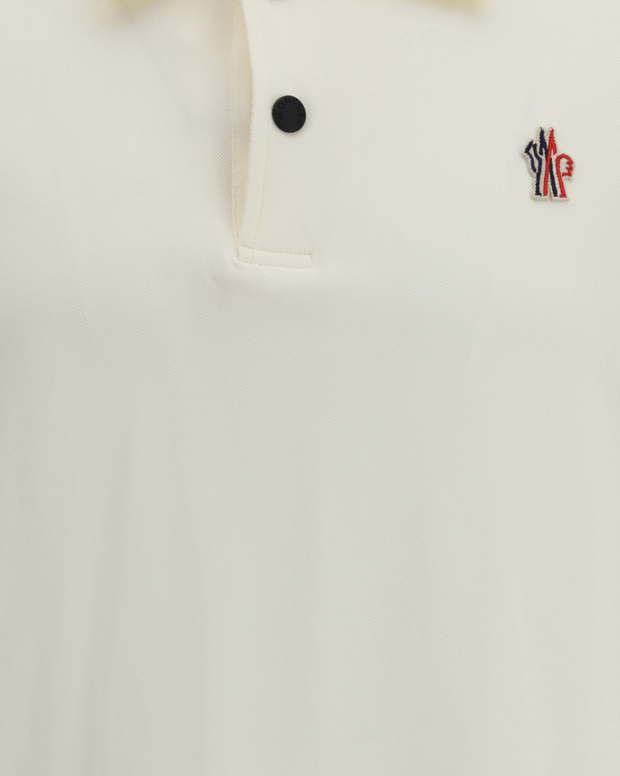 Moncler Grenoble Polo With Logo Appliqué