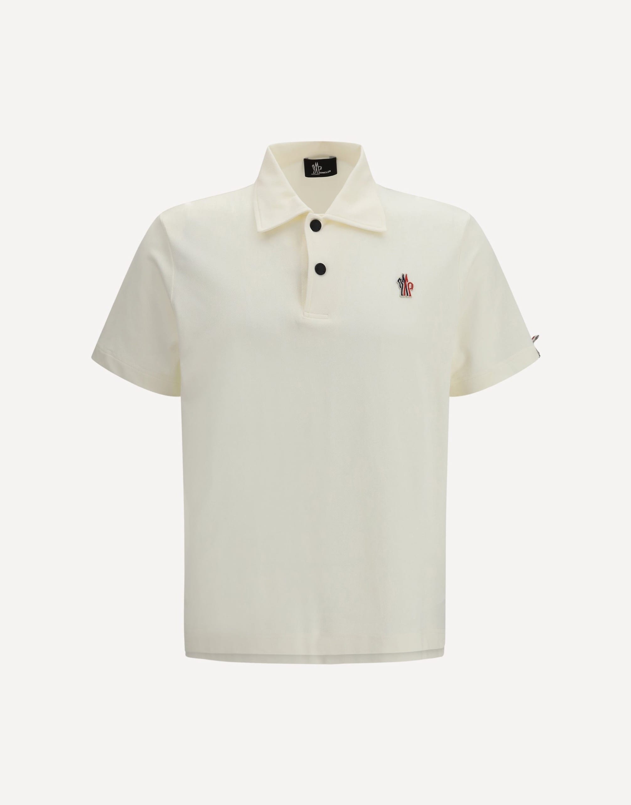 Moncler Grenoble Polo With Logo Appliqué