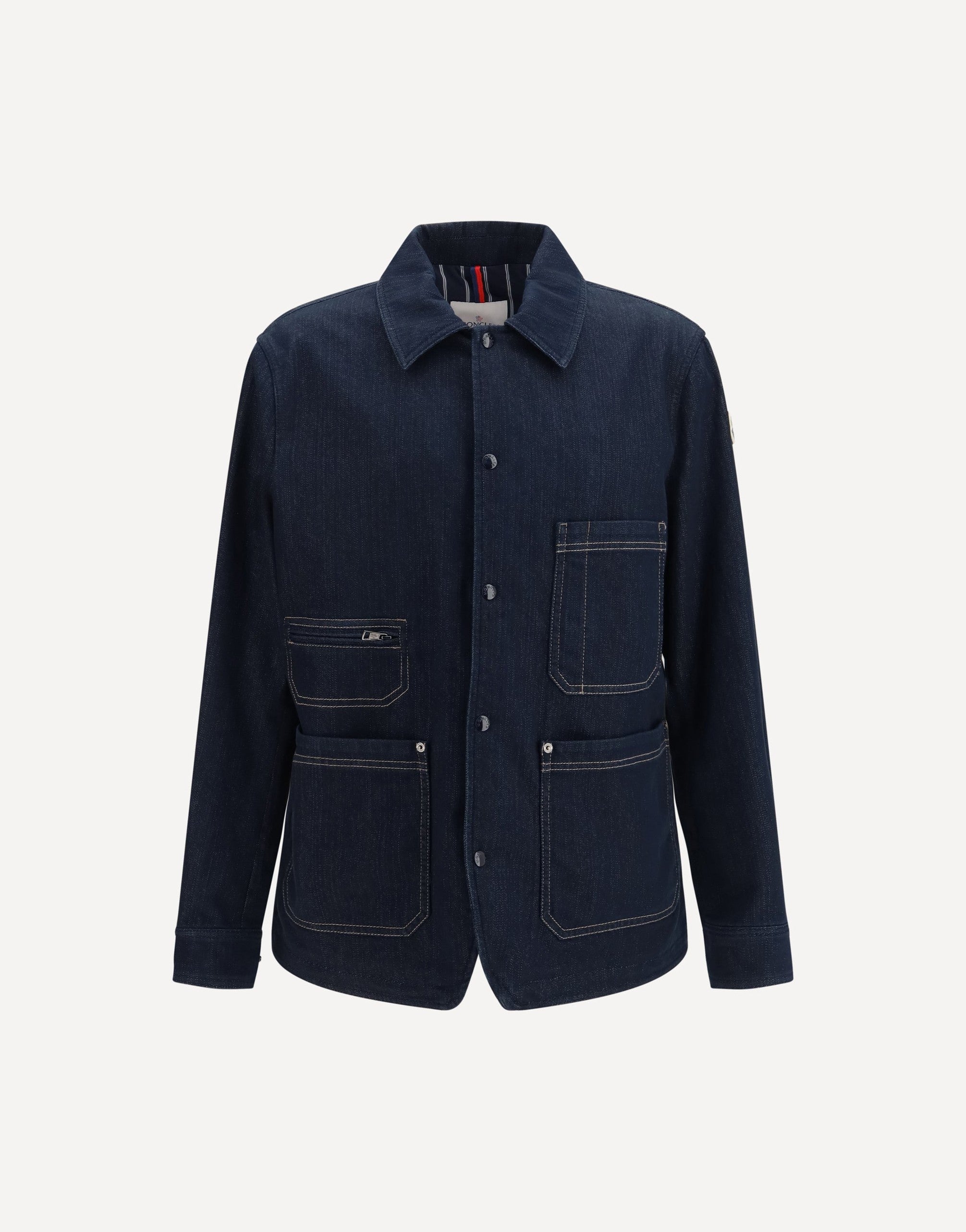 Moncler Haderu Denim Shirt Jacket