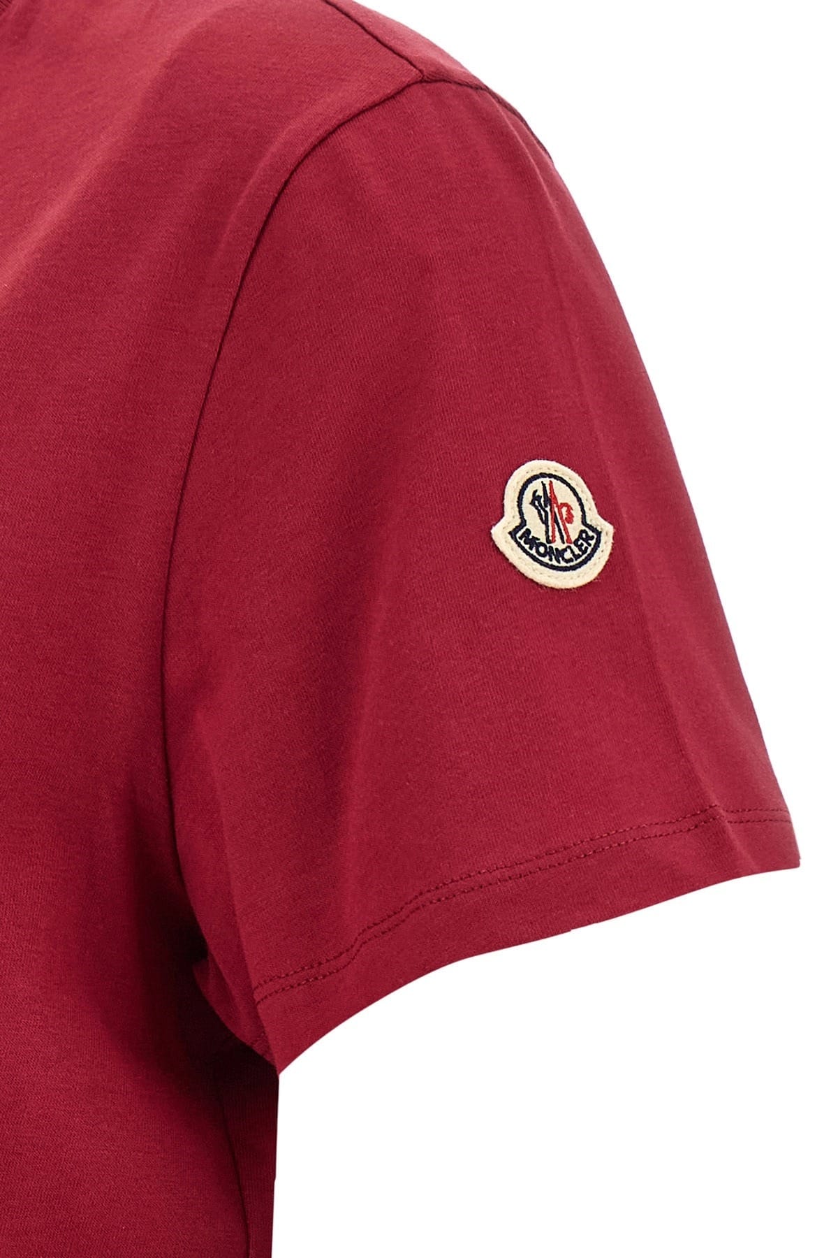 Moncler Moncler Logo Embroidery T-Shirt
