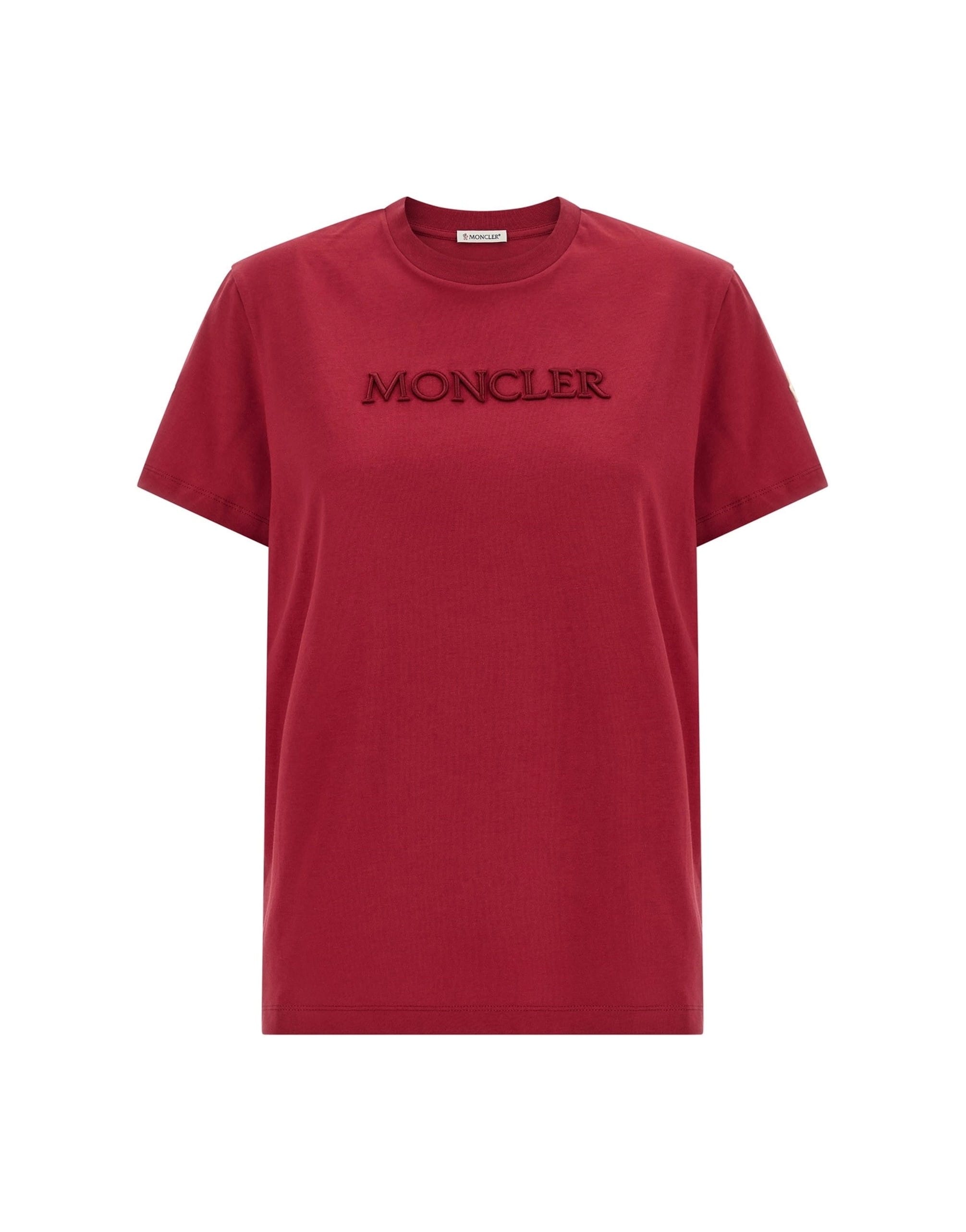 Moncler Moncler Logo Embroidery T-Shirt