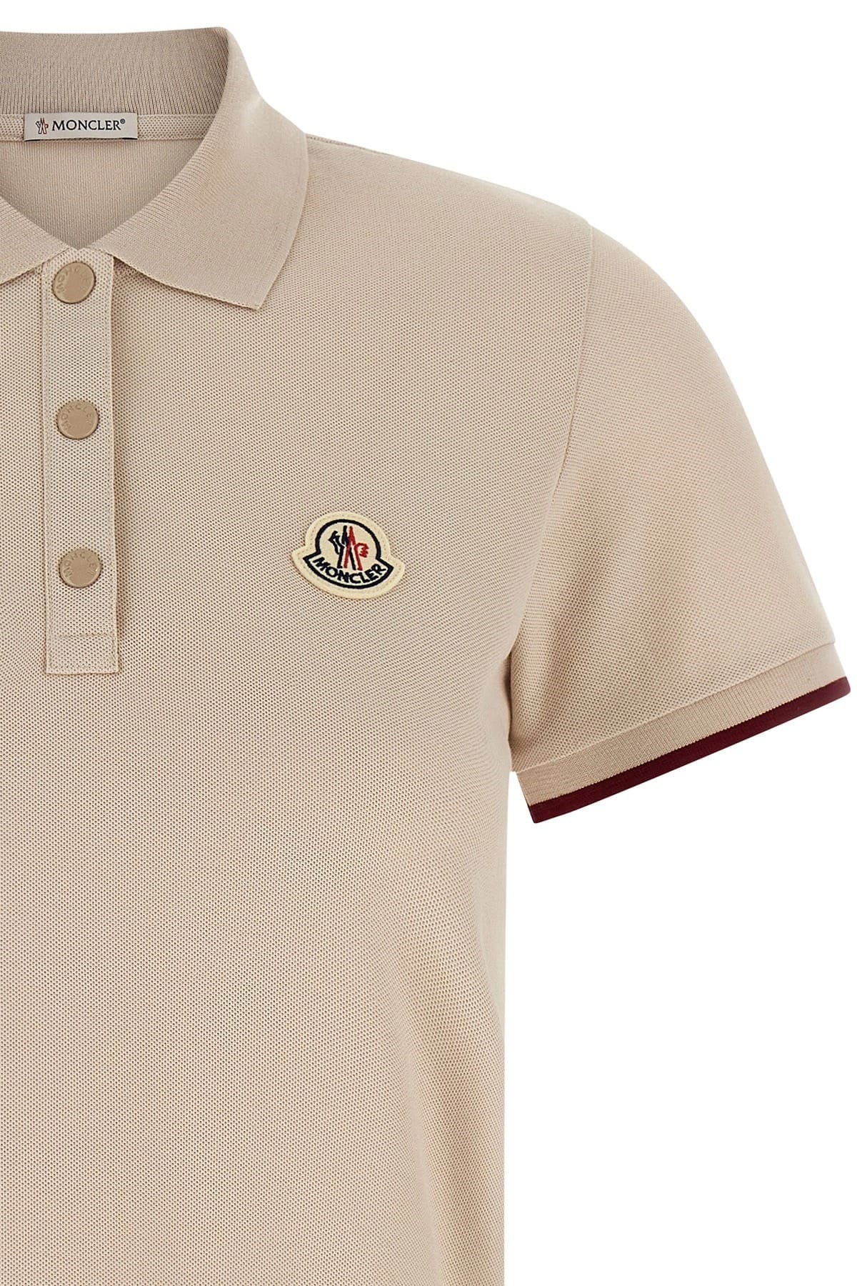 Moncler Logo Patch Polo Shirt
