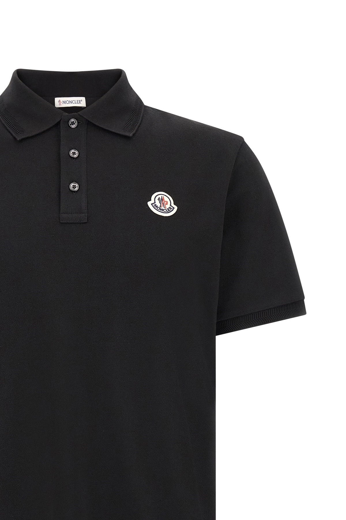 Moncler Logo Patch Polo Shirt