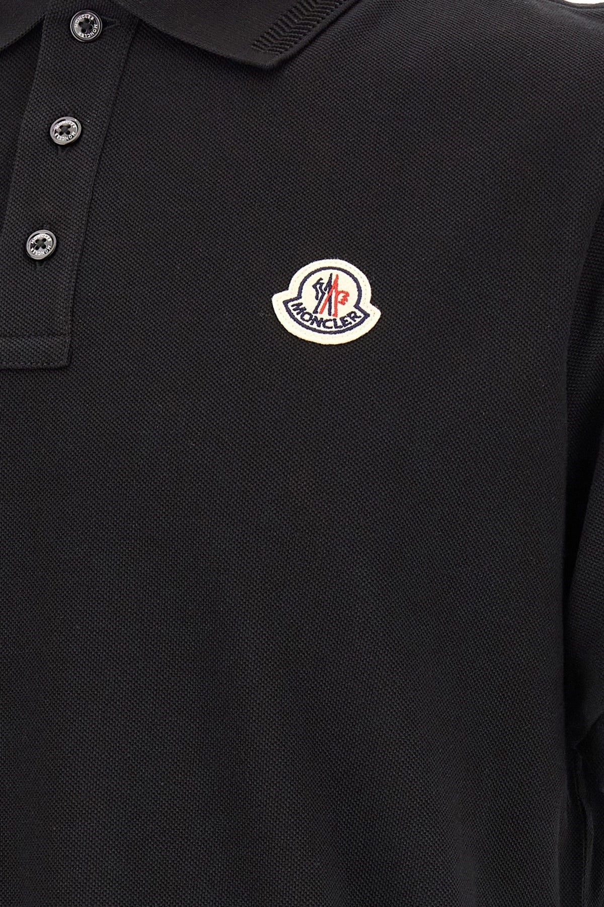 Moncler Logo Patch Polo Shirt