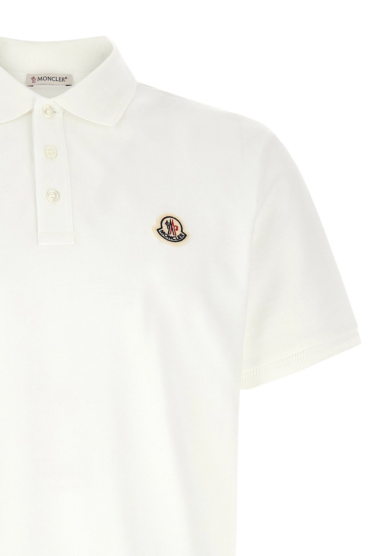 Moncler Logo Patch Polo Shirt