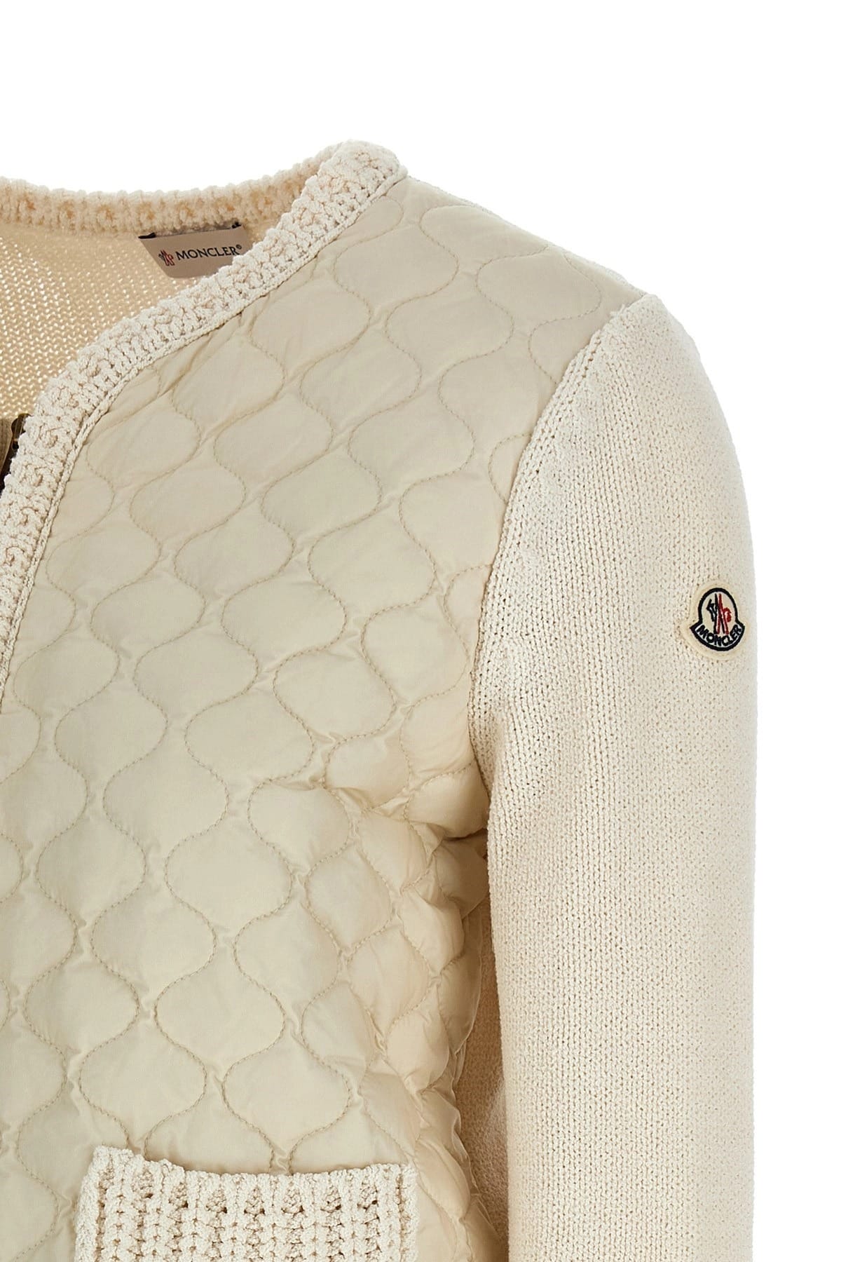Moncler Moncler Quilted Padded Cardigan