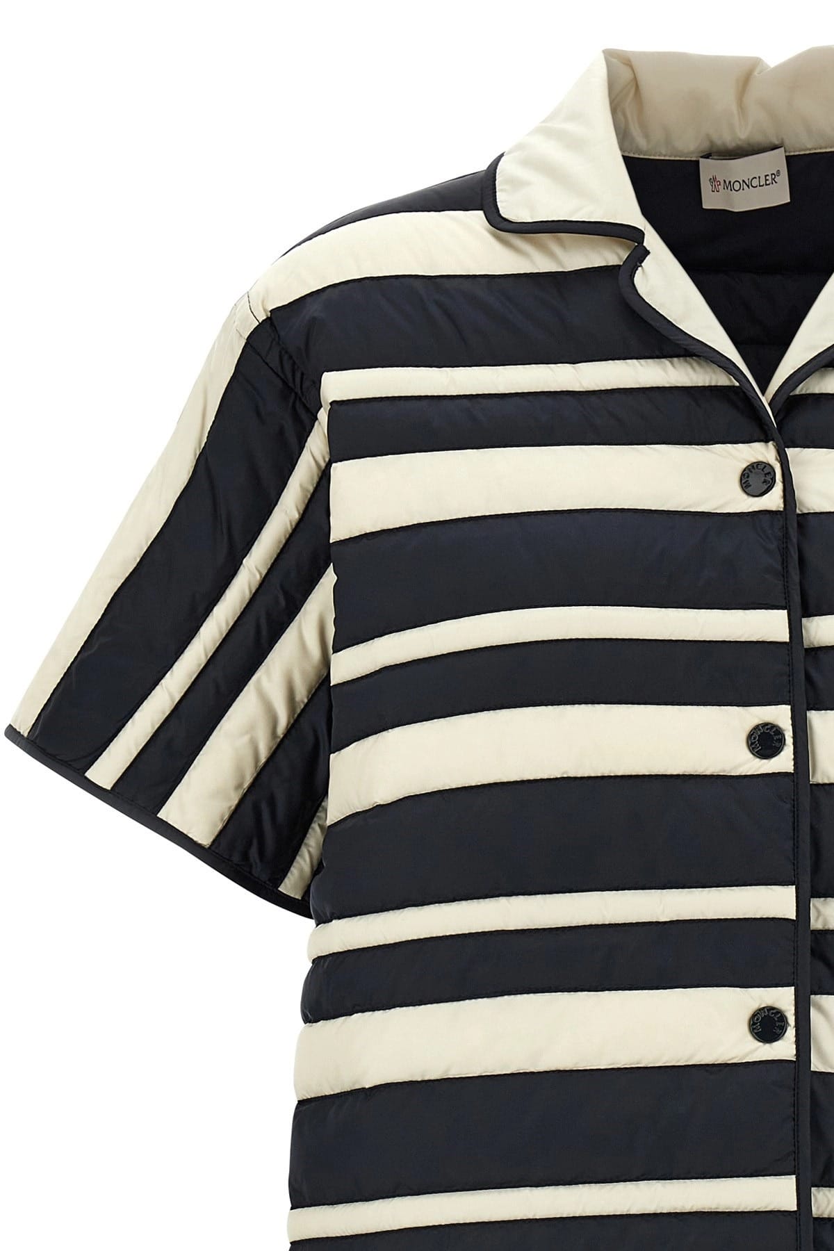 Moncler Moncler Striped Padded Shirt