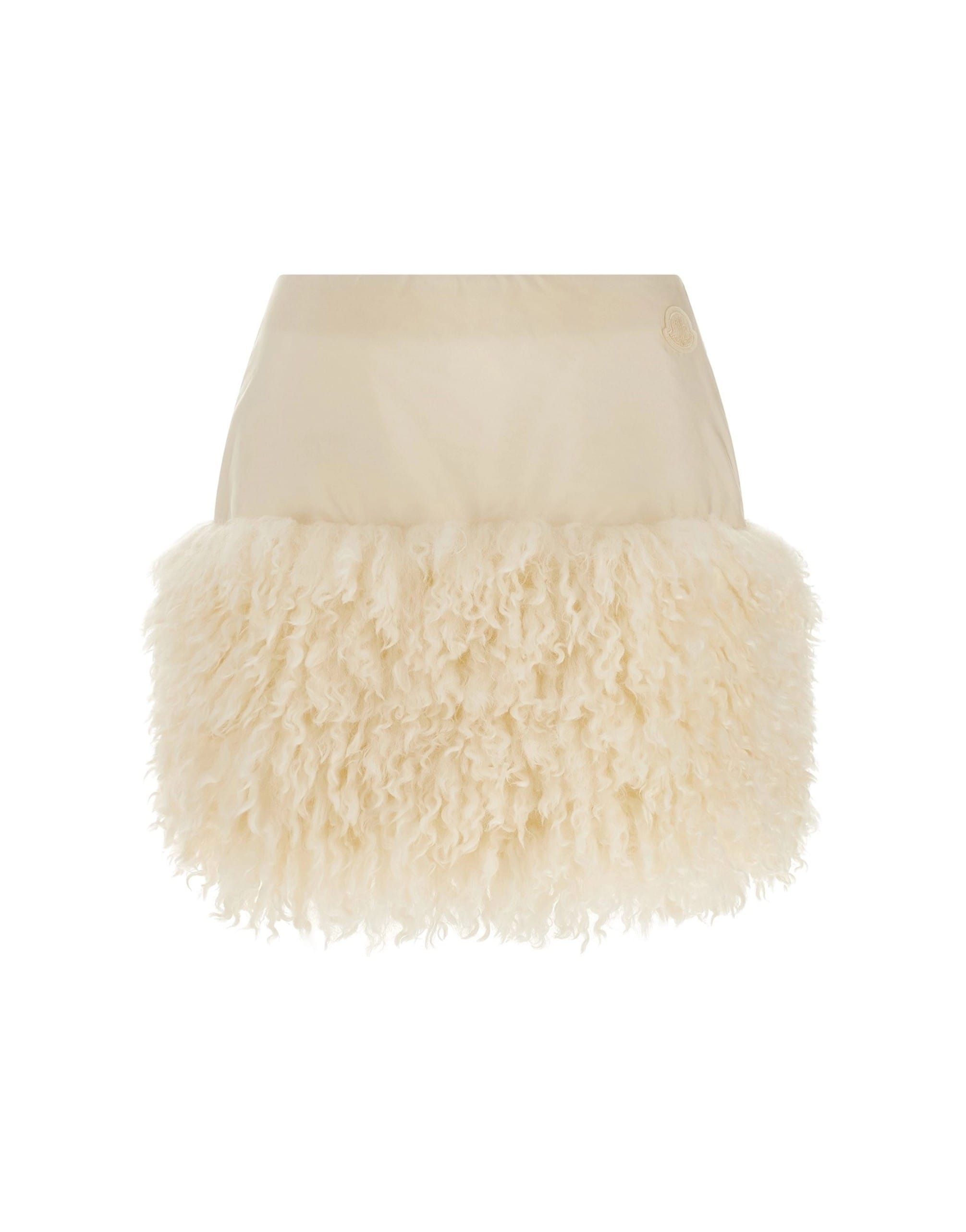 Moncler Moncler Teddy Insert Mini Skirt