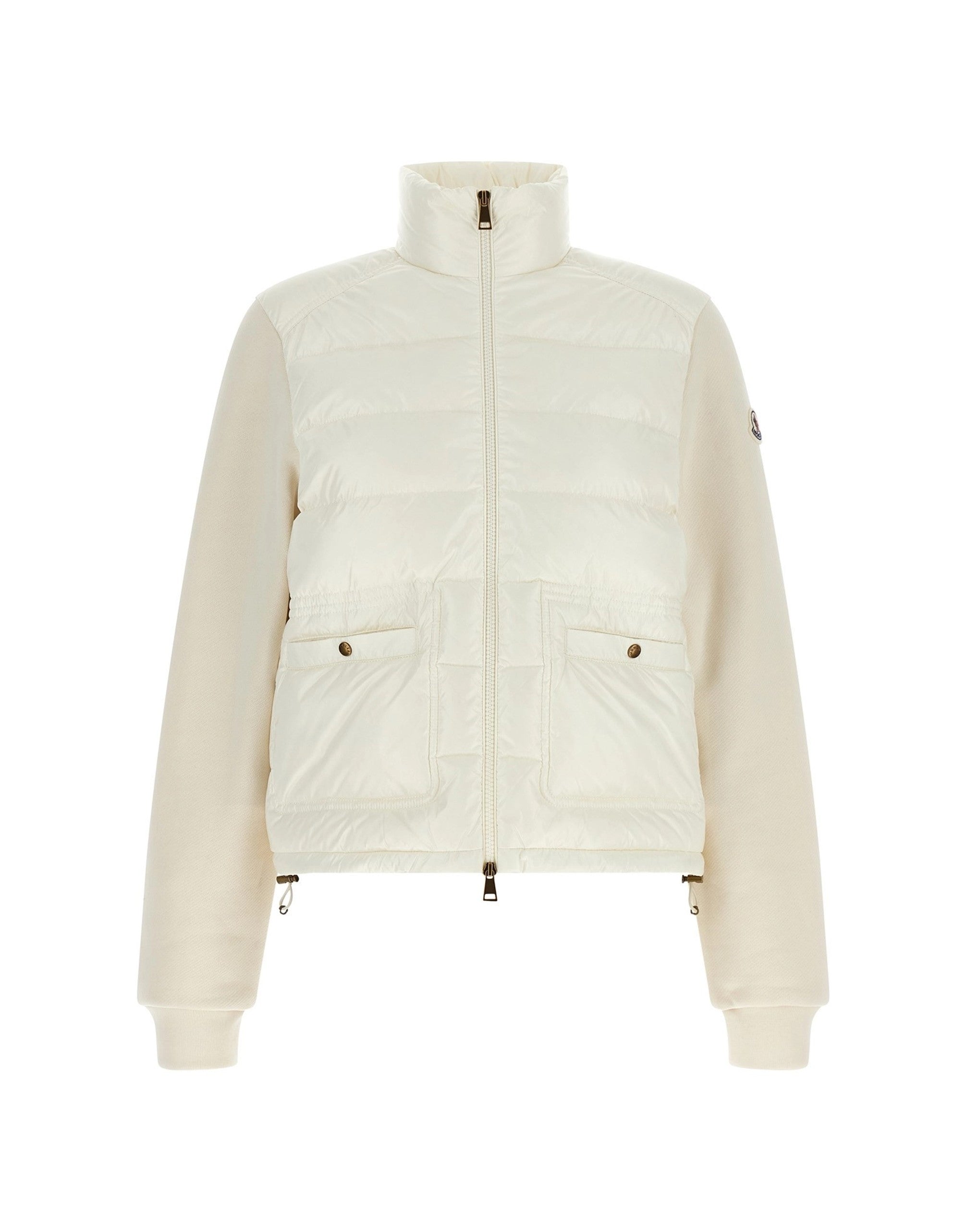 Moncler Two-Material Cardigan