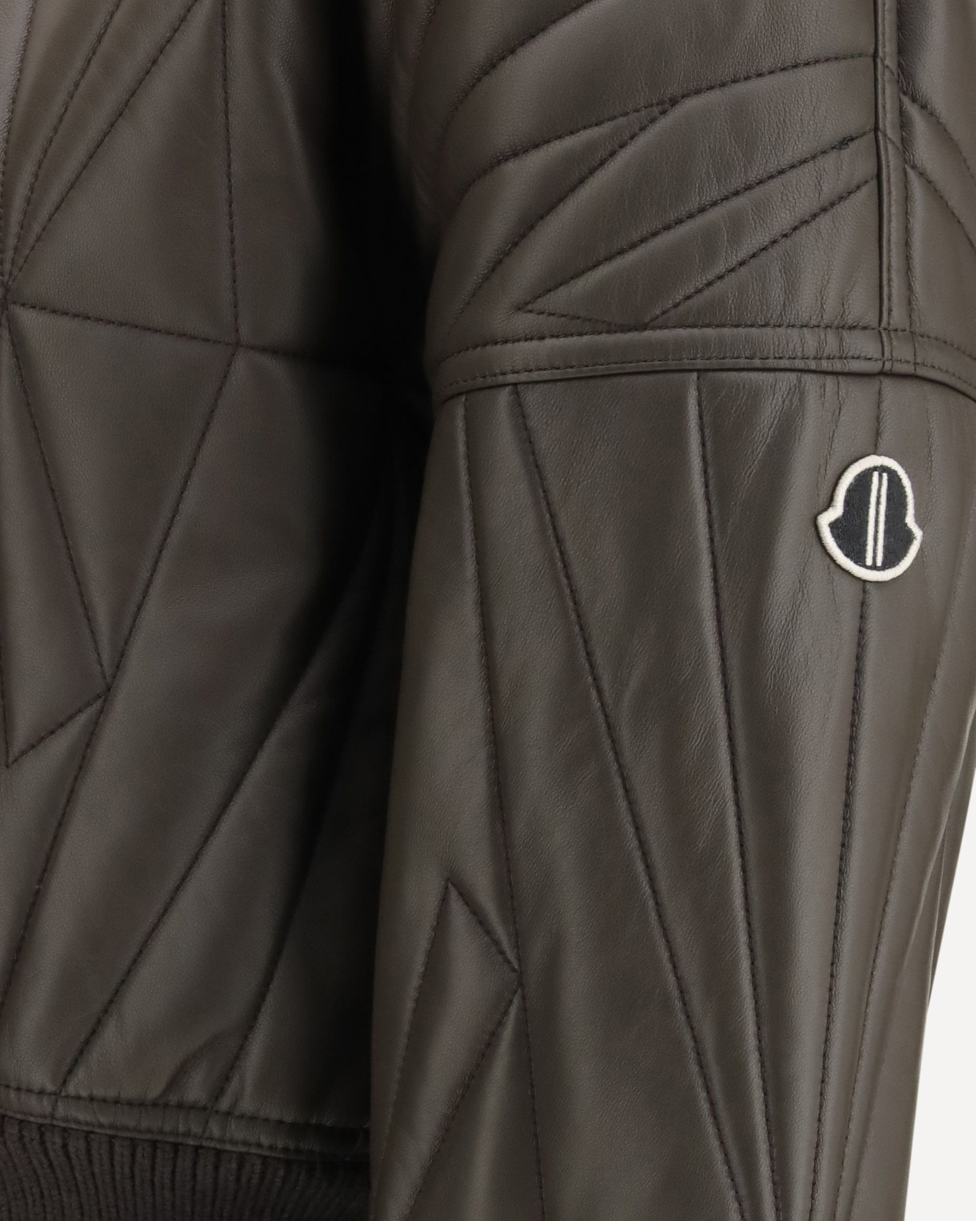 Moncler x Rick Owens Geocamo Leather Jacket