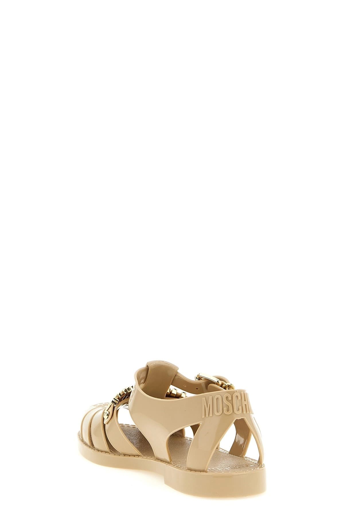 Moschino Moschino Beige Jelly Sandals