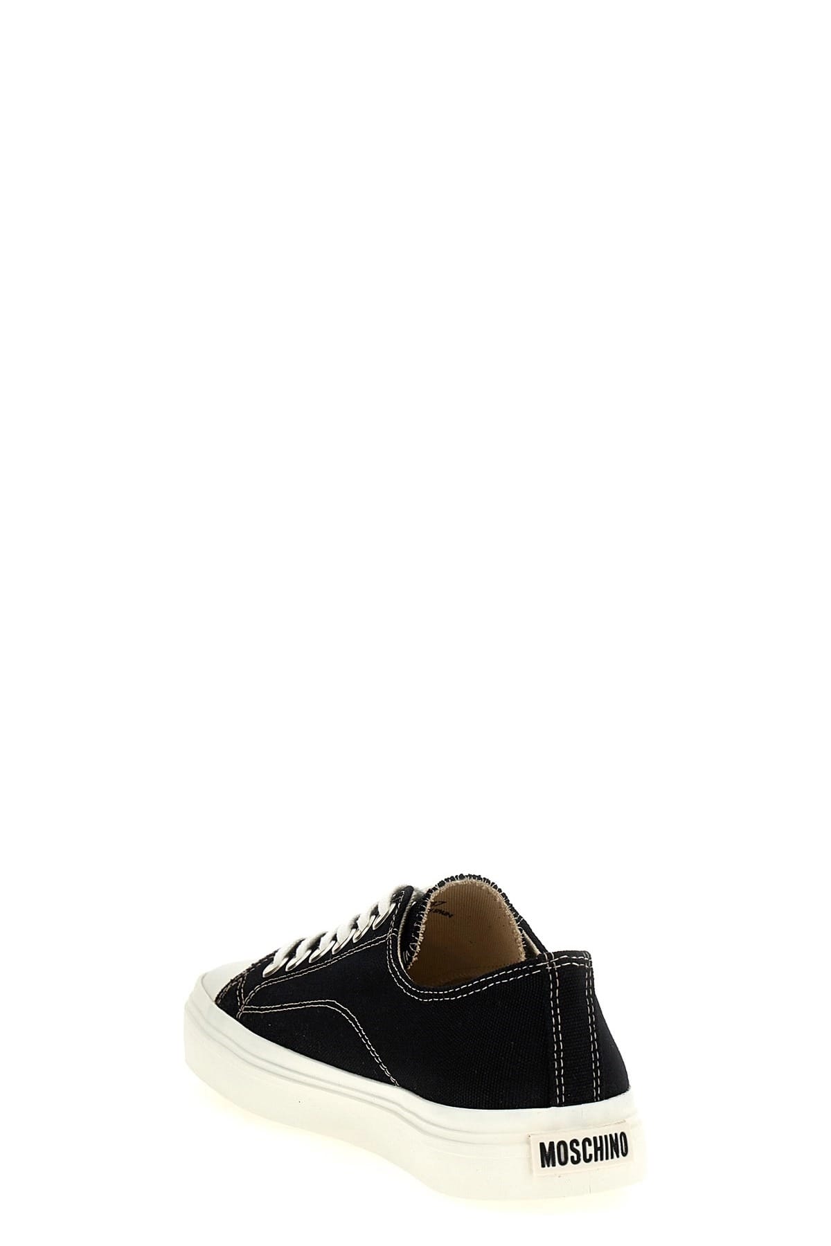 Moschino Moschino Black Canvas Sneakers